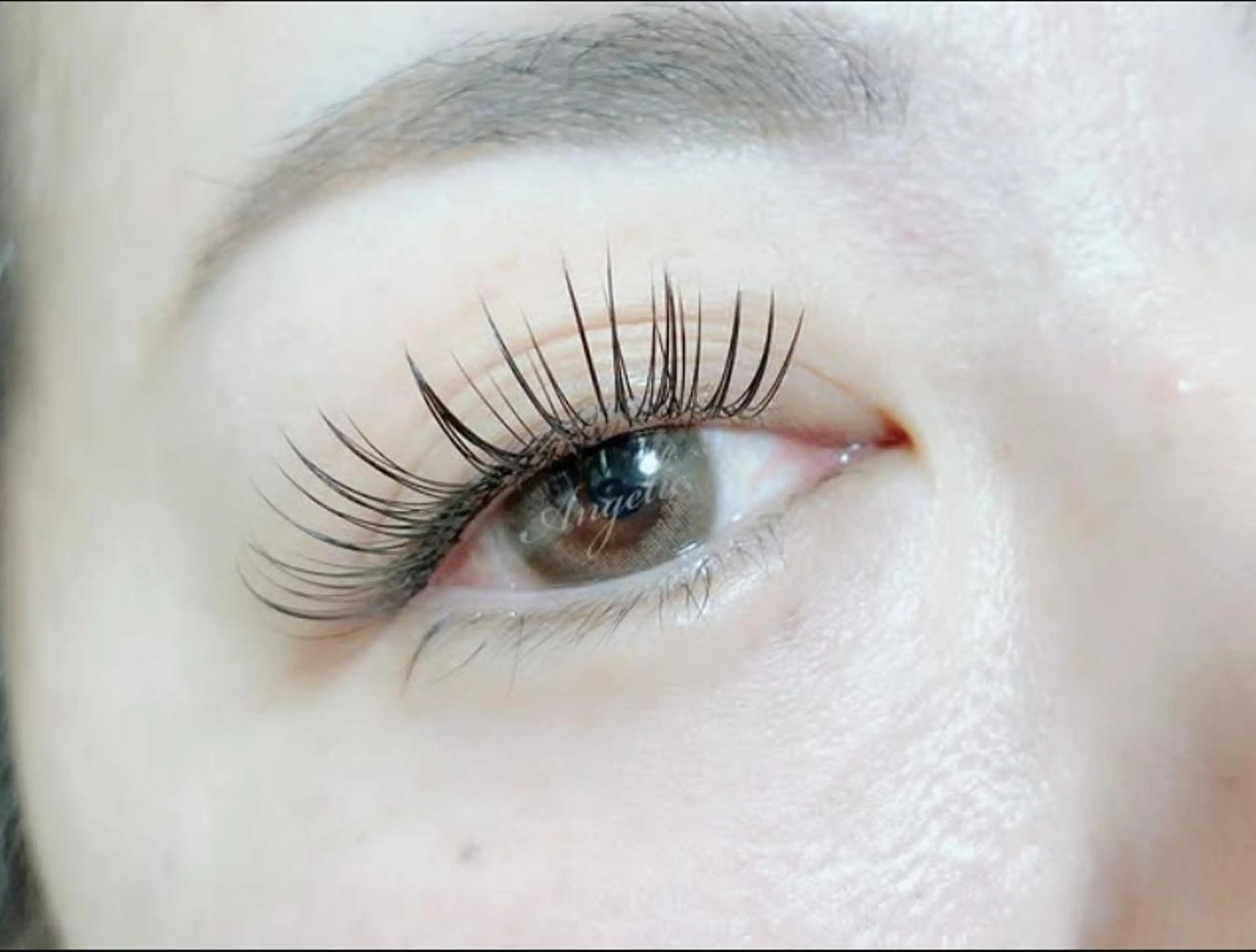 【オフあり無料】アンドヘルシー(エクステ×パーマ)１００本　110分の写真