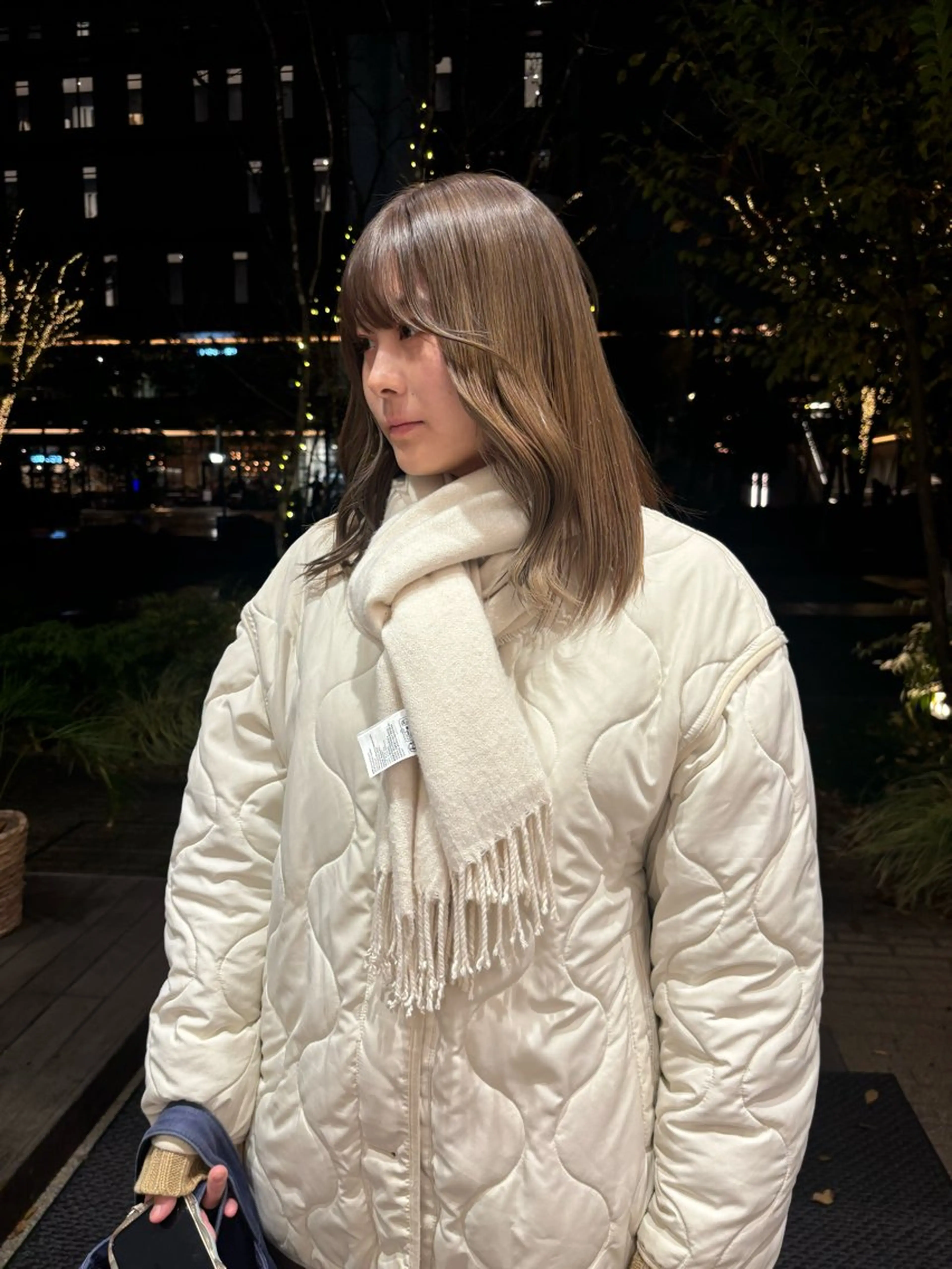 カラー げんば ななのヘアスタイル