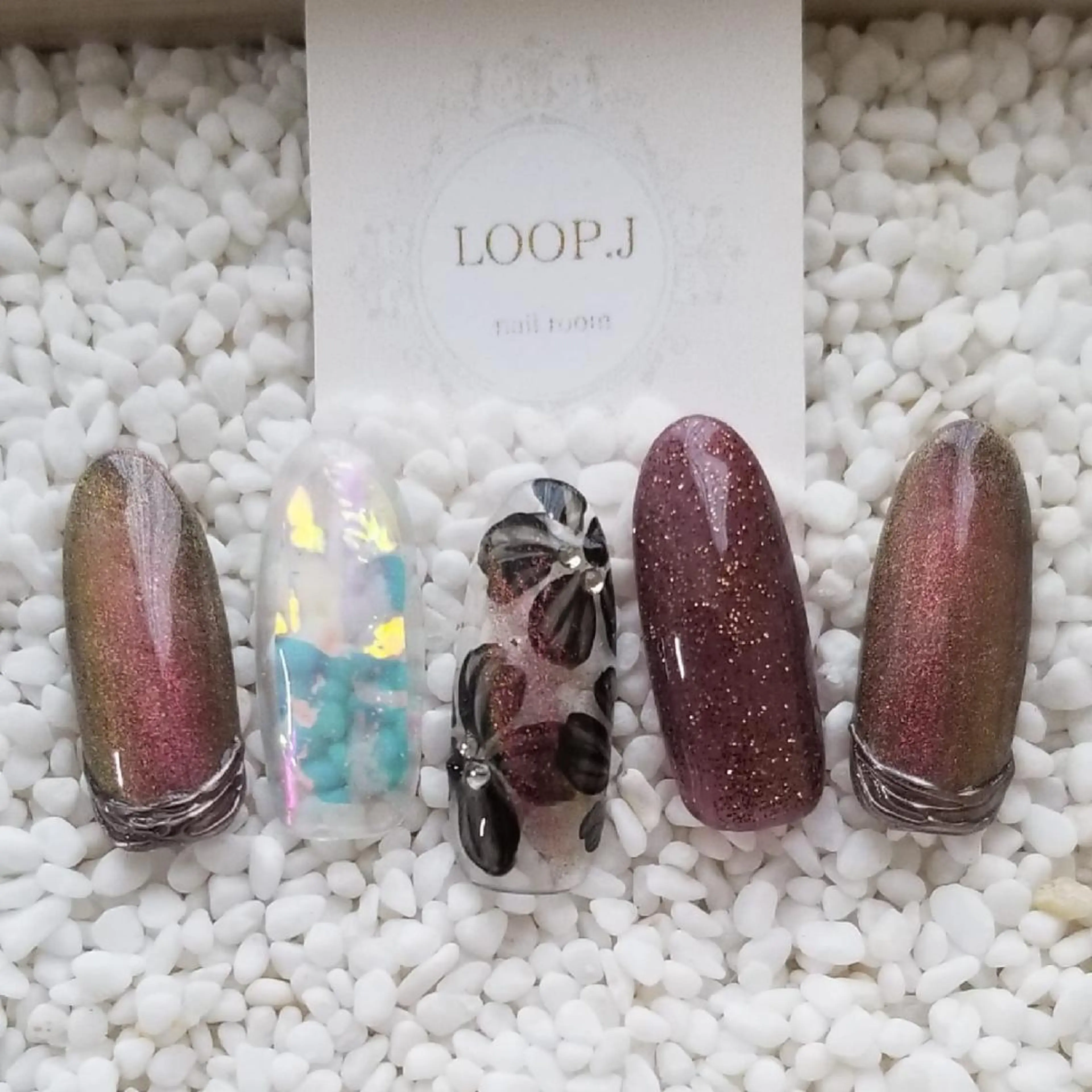 ネイル ハンドネイル おおくぼ めぐみのネイルデザイン