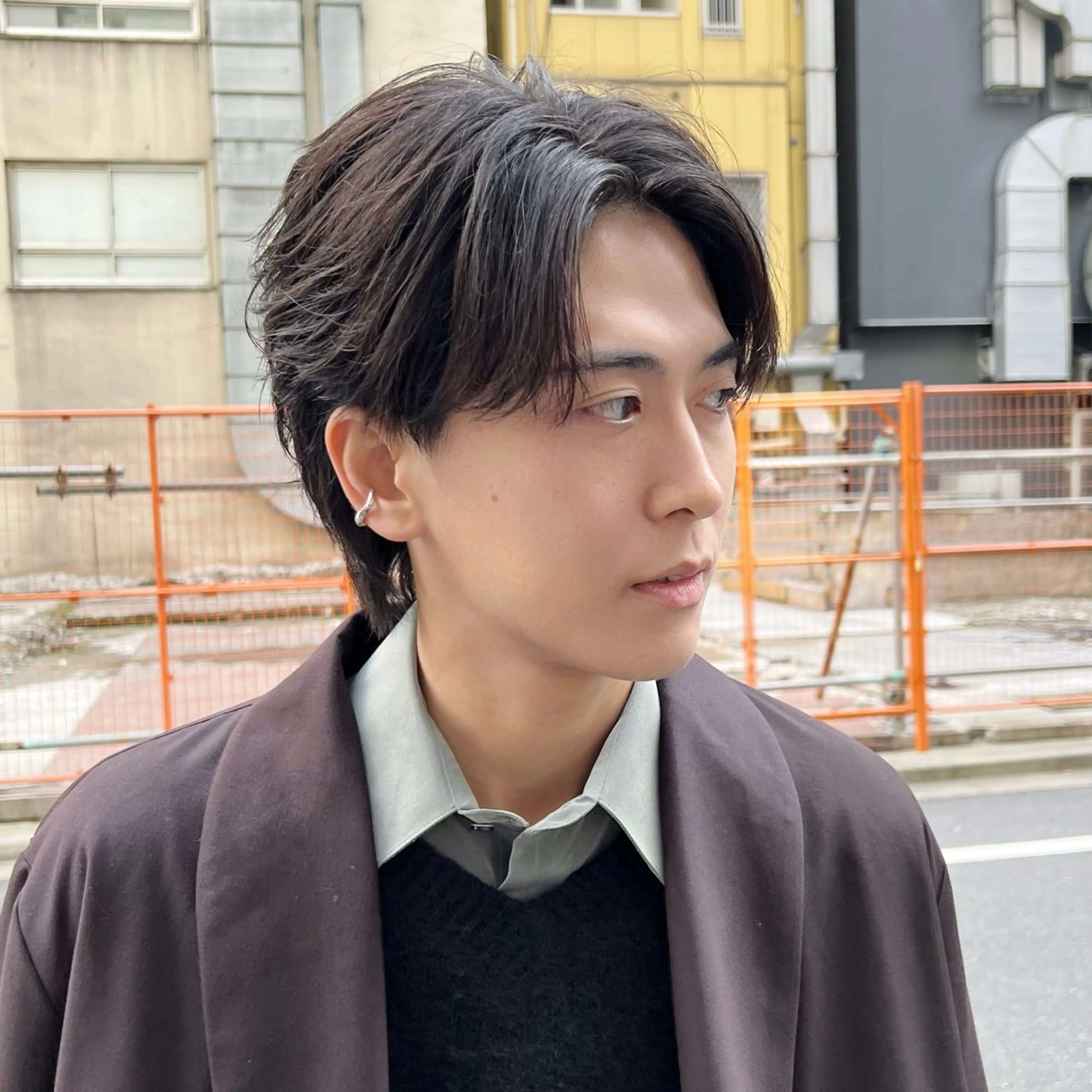 パーマ メンズ カット パーマ 新井　翼/銀座 メンズお任せくださいのヘアスタイル