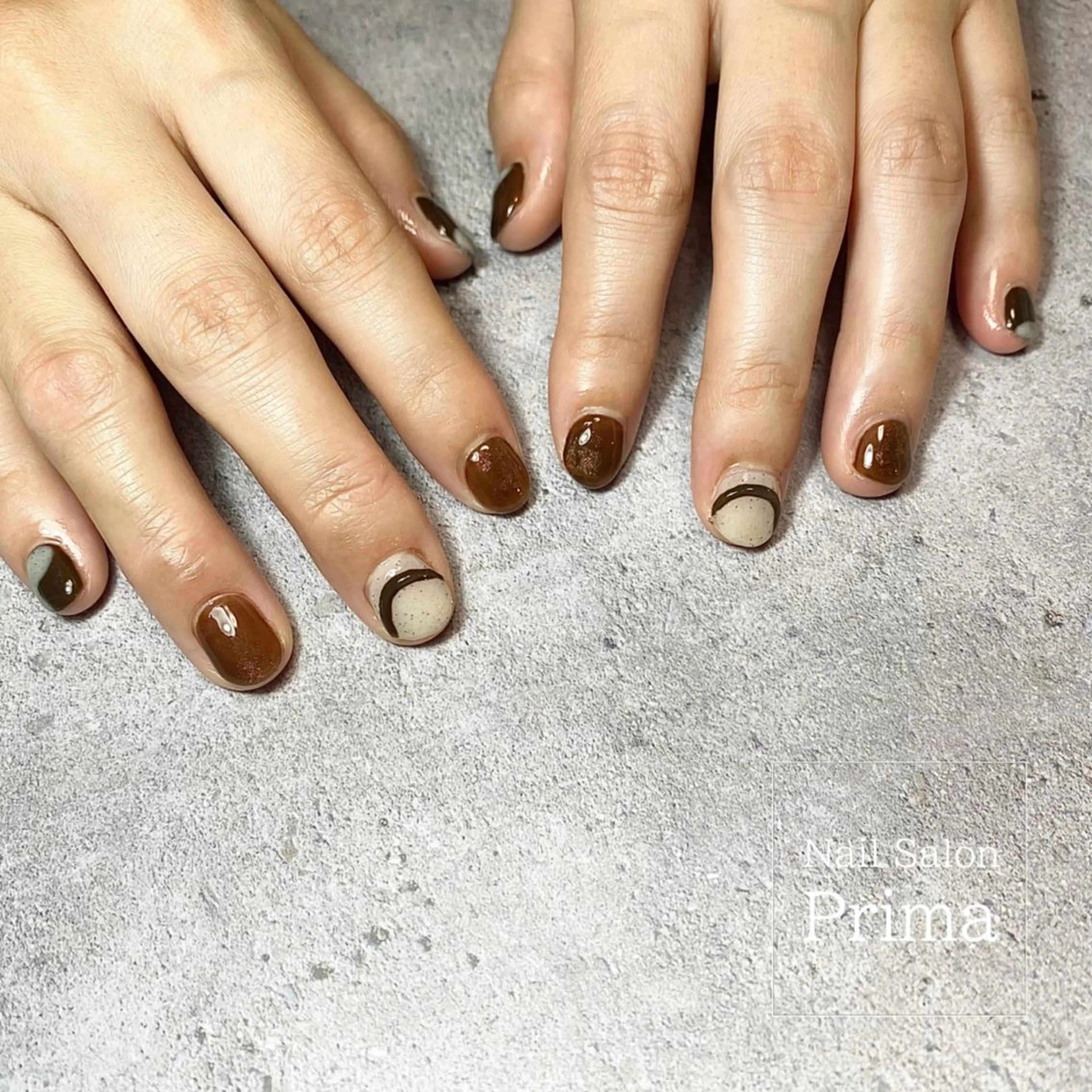ショート ネイル SalonPrima Nail & Eyeのマツエク・マツパデザイン
