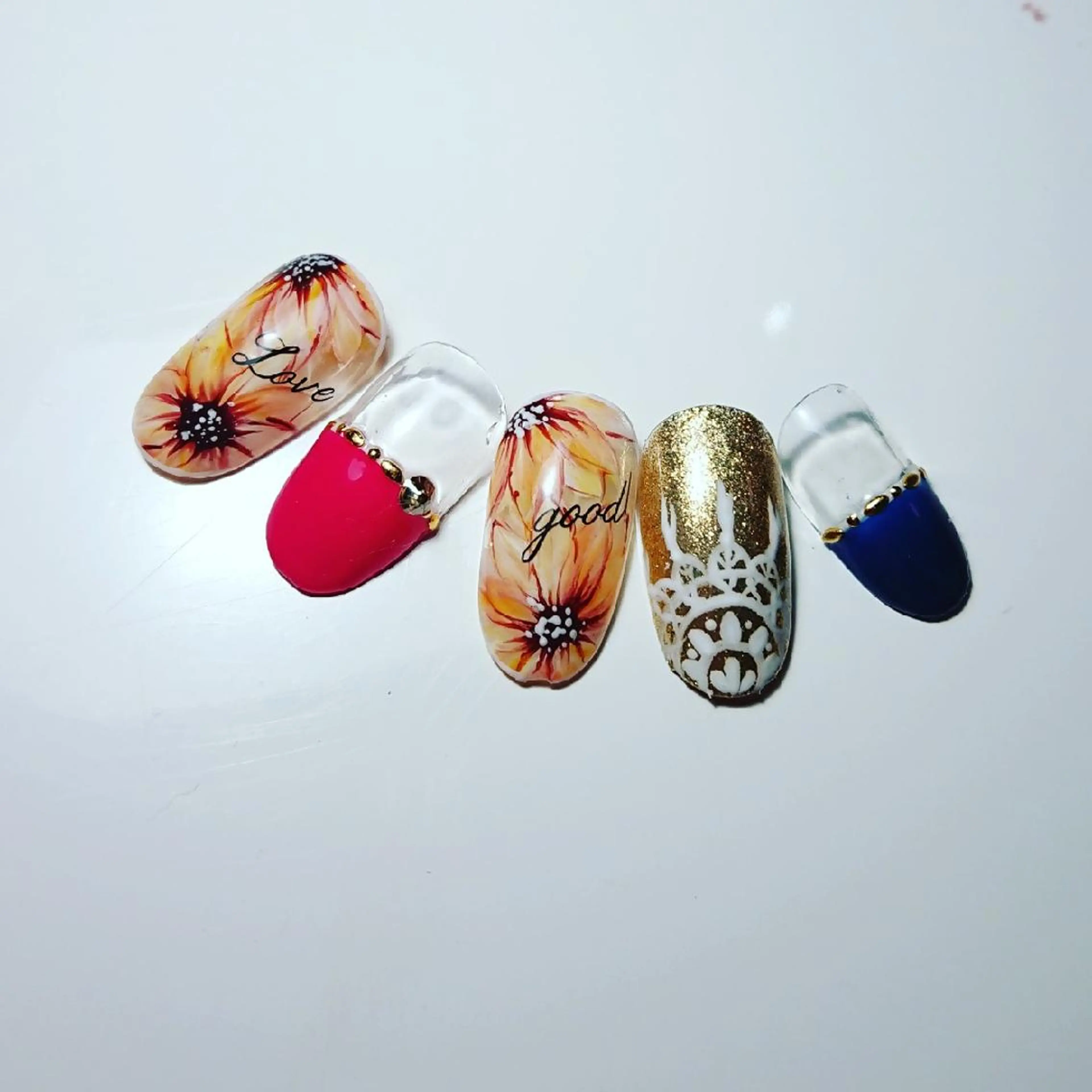 ネイル 下妻市ﾈｲﾙｻﾛﾝ M_styleのネイルデザイン