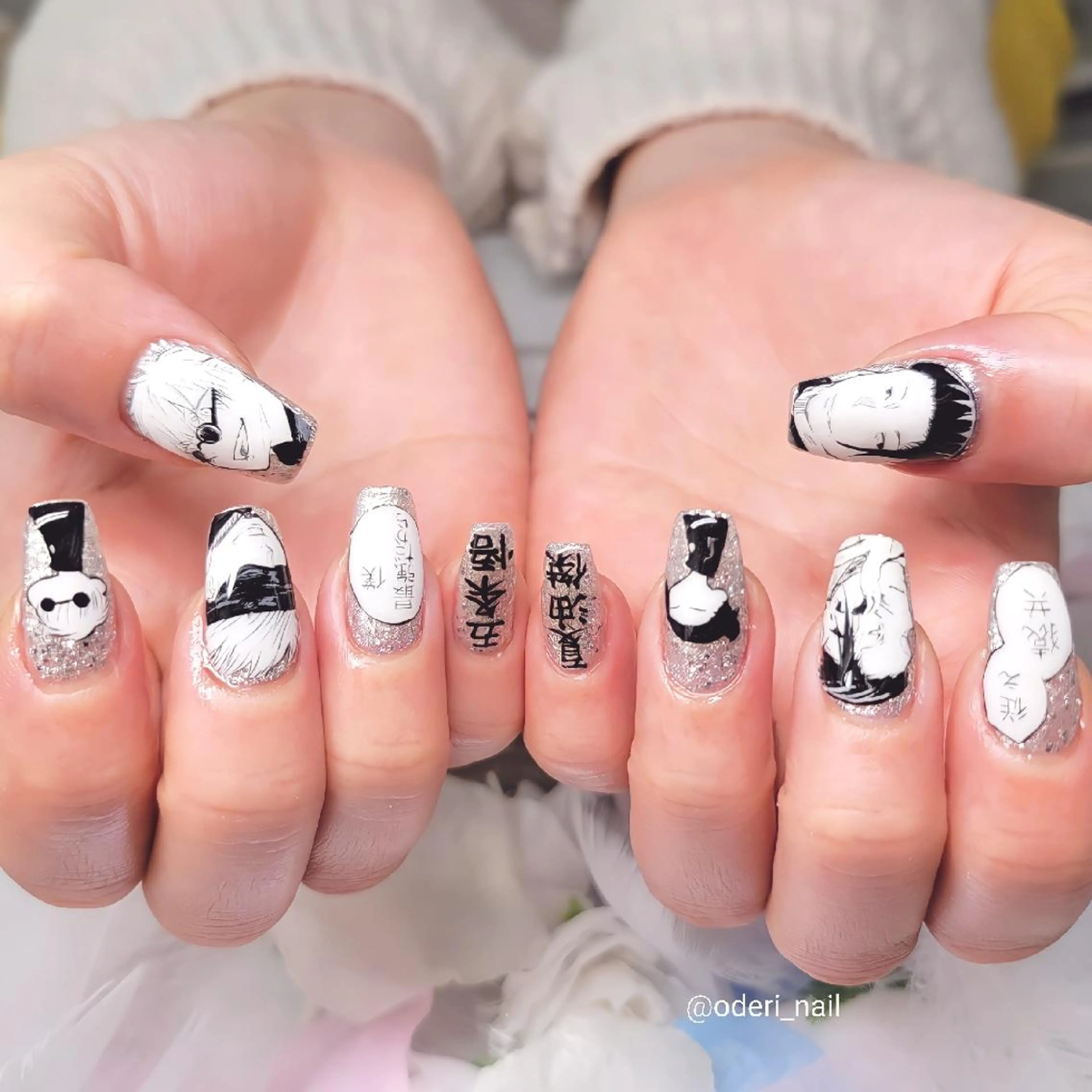 ネイル アートネイル ジェルネイル おで@ oderi_nailのネイルデザイン