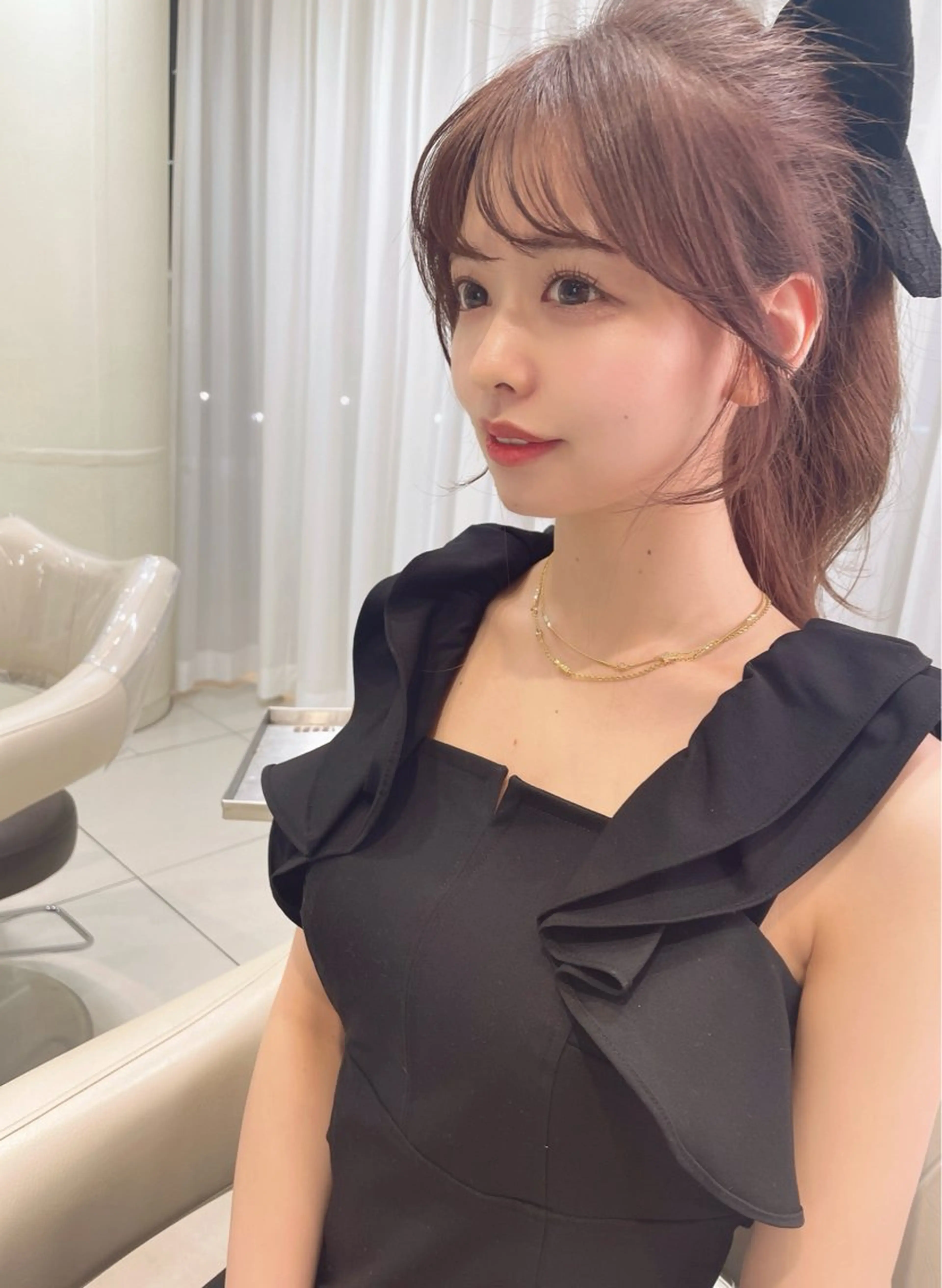 ロング 【𝐀𝐬𝐡-池袋 】ひな 🎀💭のヘアスタイル