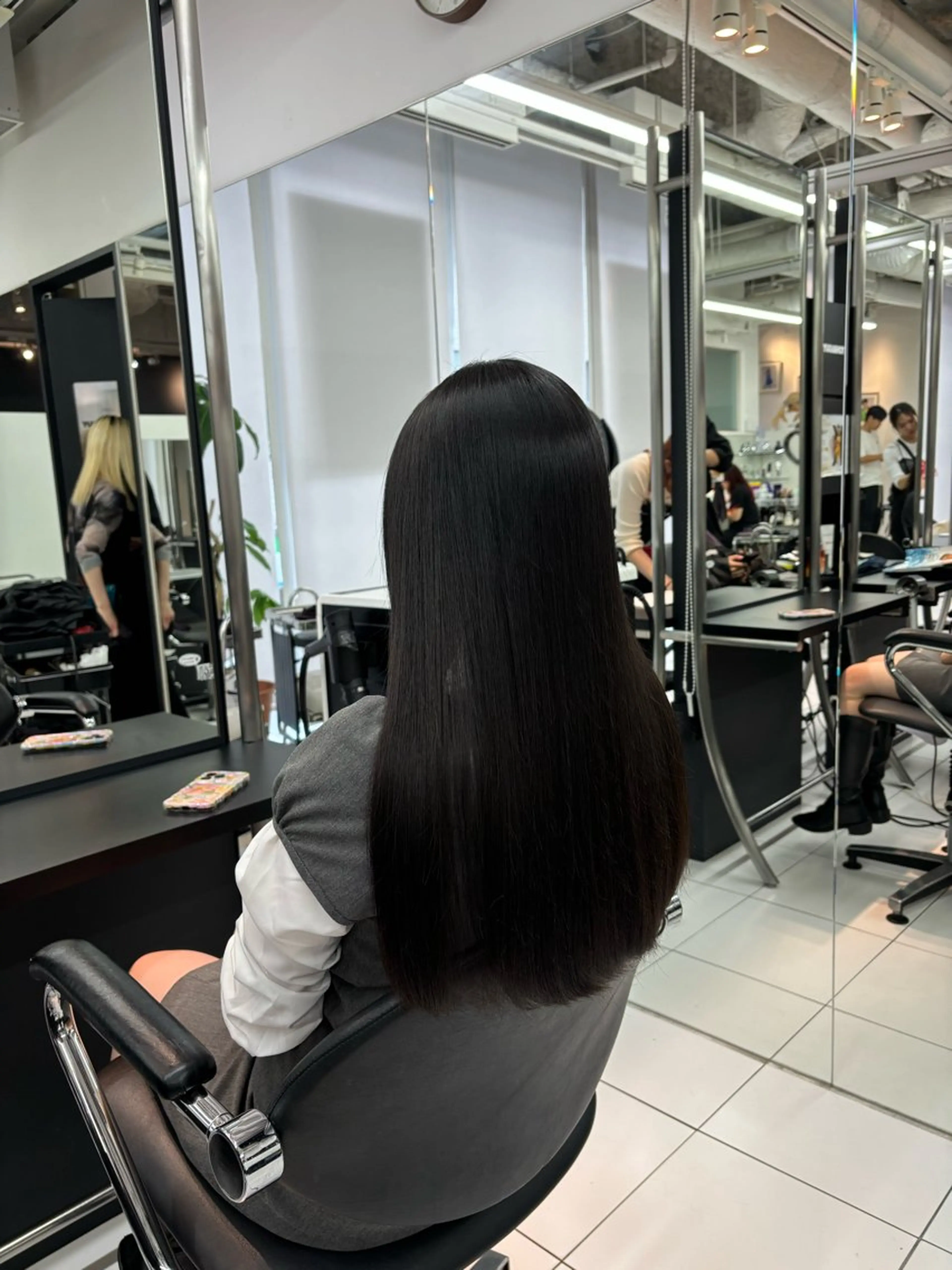 ロング パーマ 🌙レイヤーカット 🌙/HI naのヘアスタイル