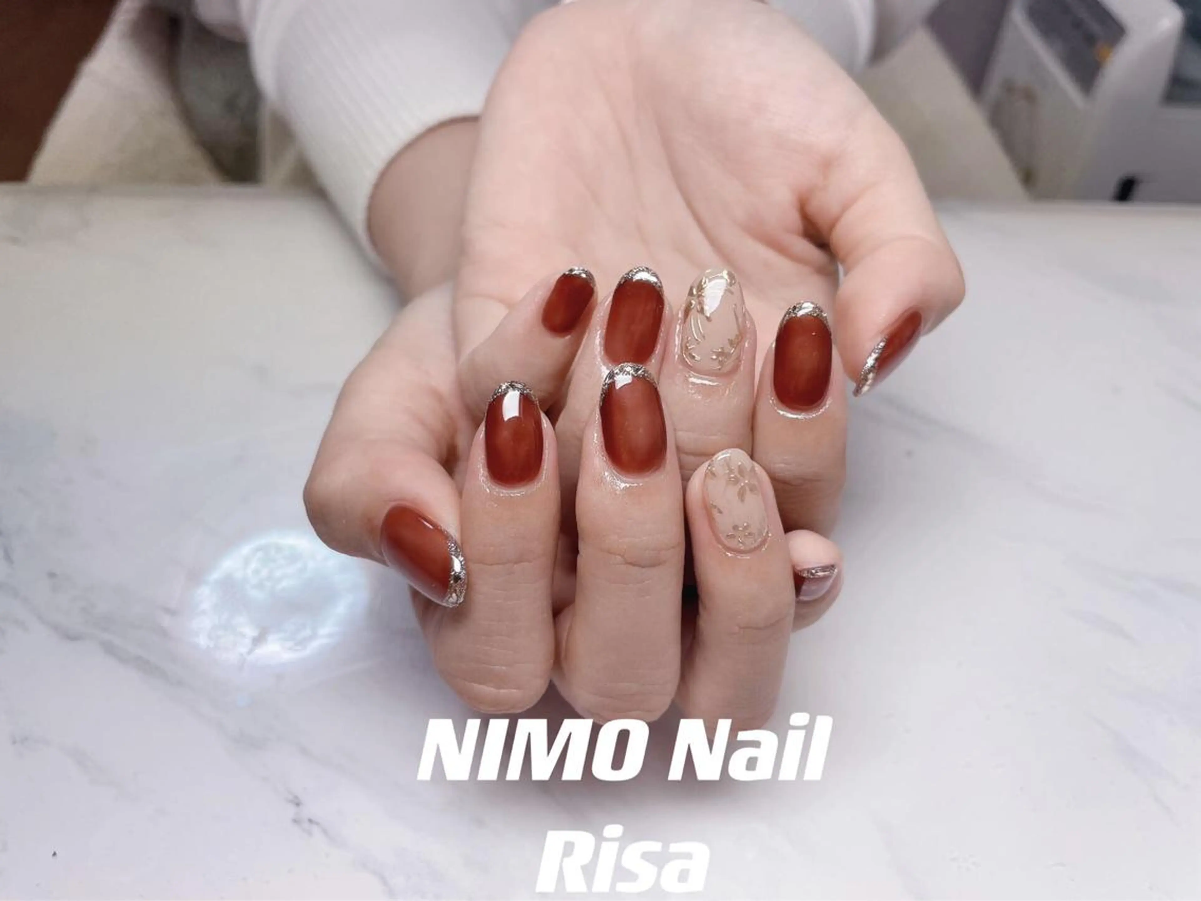 ネイル ハンドネイル RI SA☀️ リサのネイルデザイン