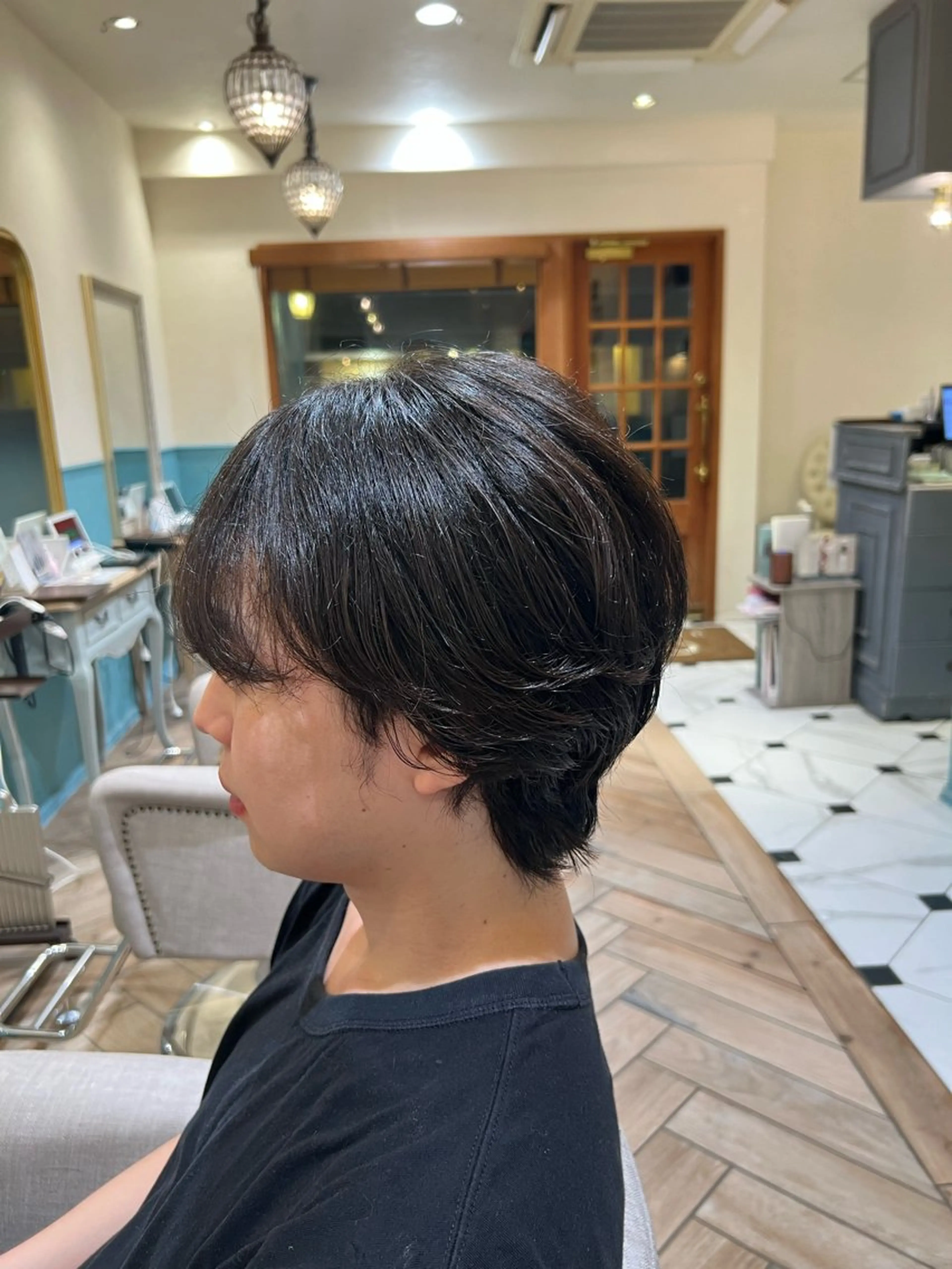 メンズ メンズウルフカット ウルフカット 遠藤 カンナのヘアスタイル