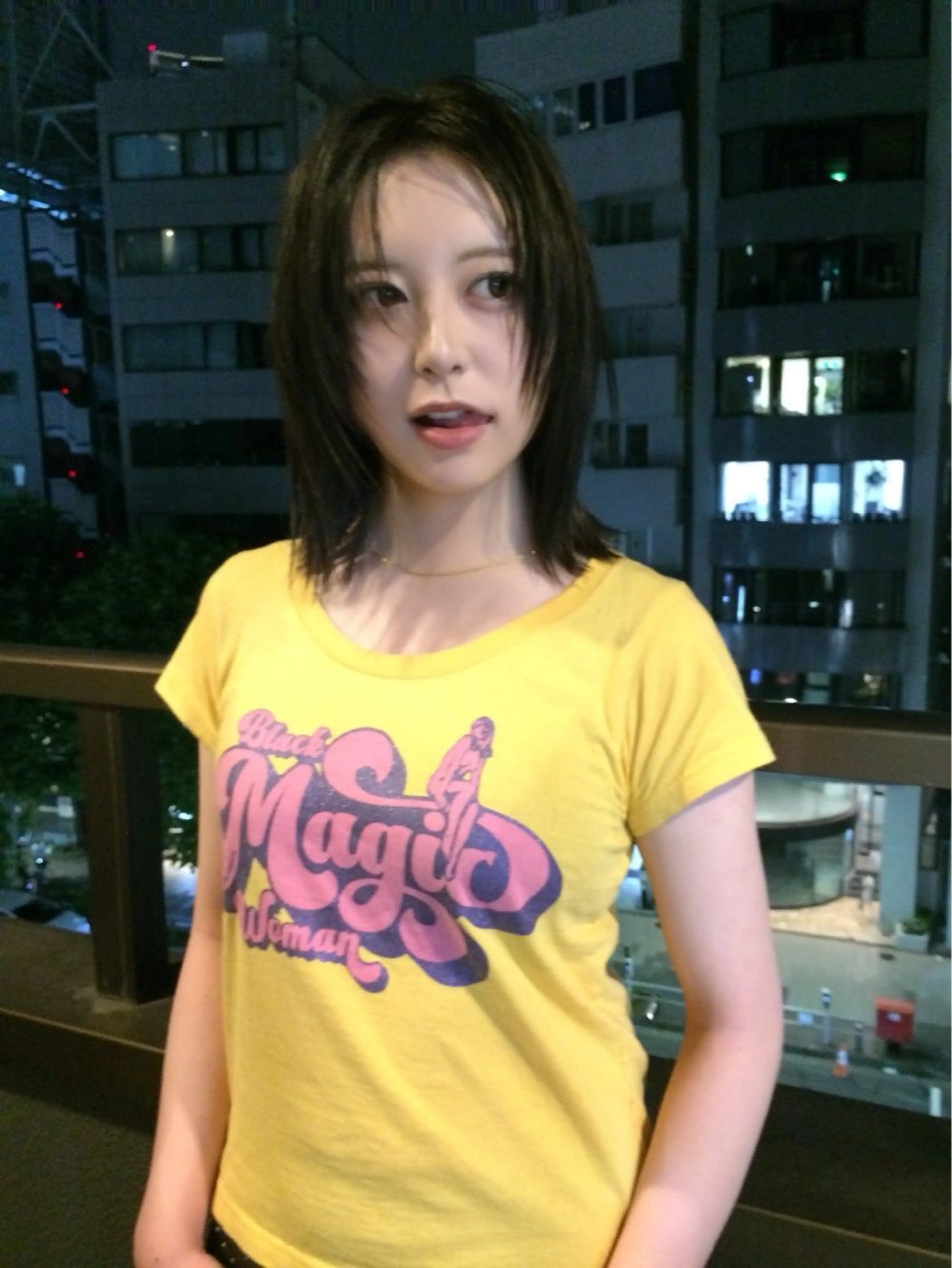 ミディアム ミディアムレイヤー レイヤーカット SALOWIN原宿iori店 1F所属・ﾃﾞｻﾞｲﾝｶﾗｰ /ﾕｳﾀﾏﾝ👽のヘアスタイル