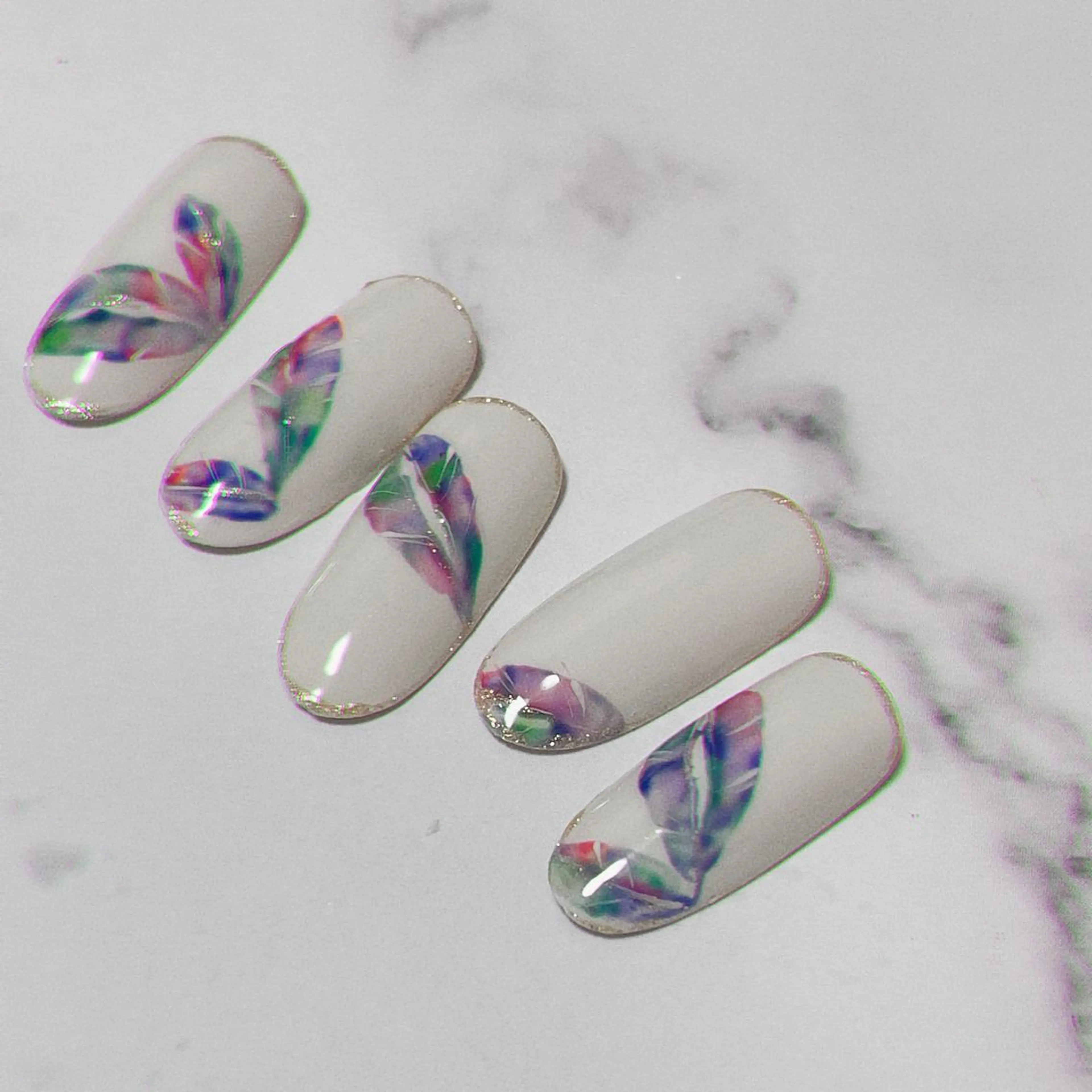 ネイル 奥園 良恵のネイルデザイン