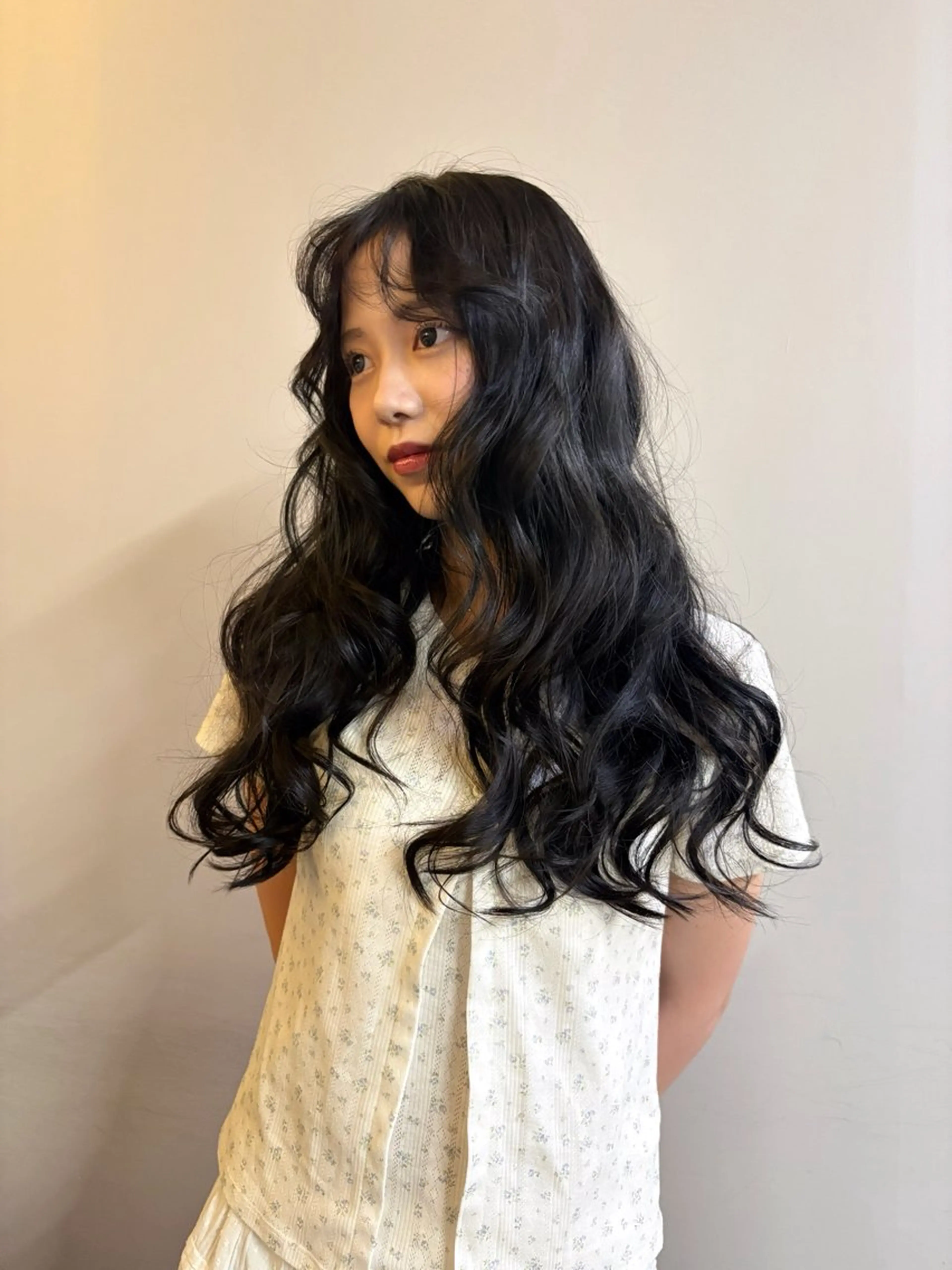 ロング ハイトーン レイヤー🎀meiのヘアスタイル