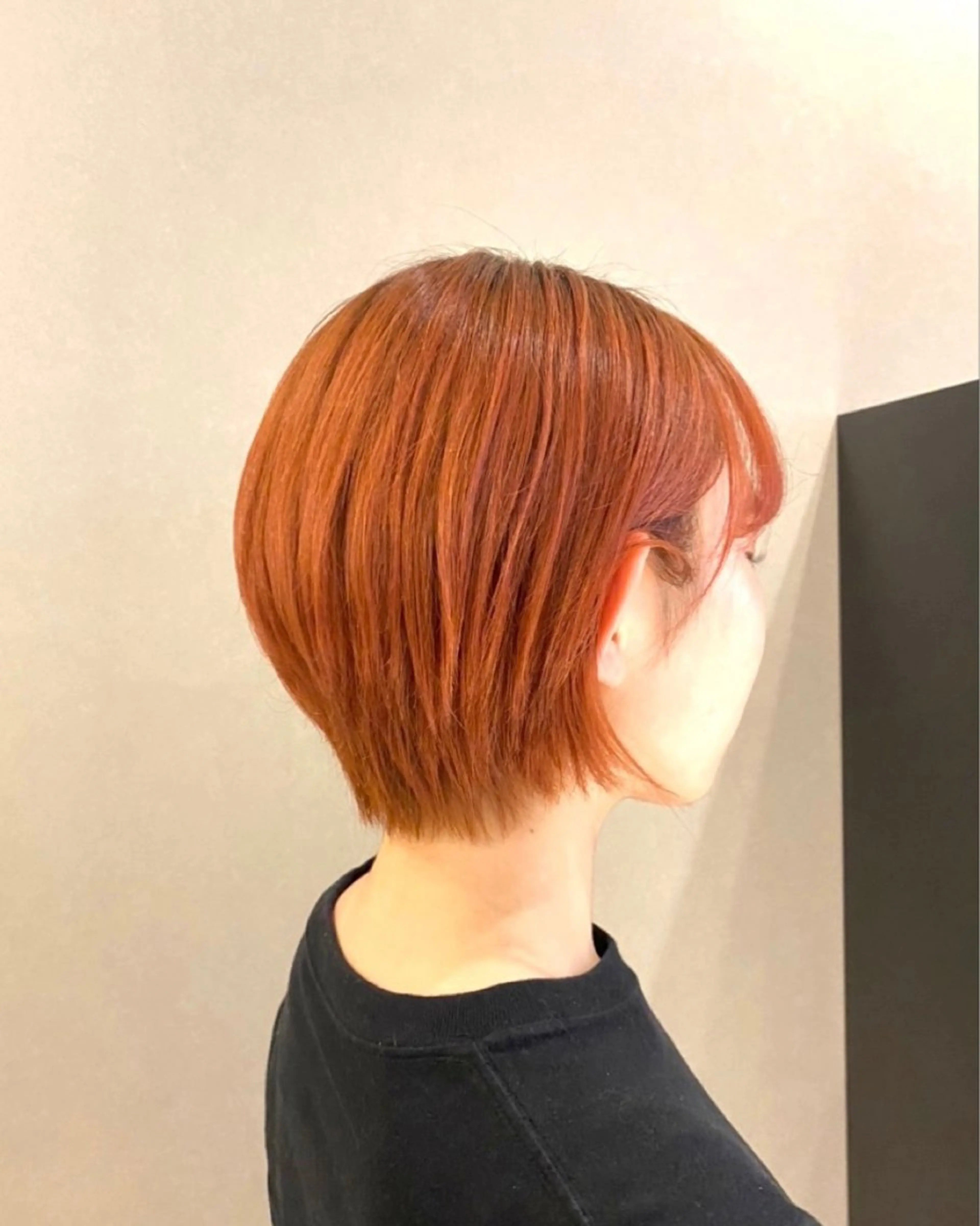 ショート カラー オレンジ Forest. kanako🕊️のヘアスタイル