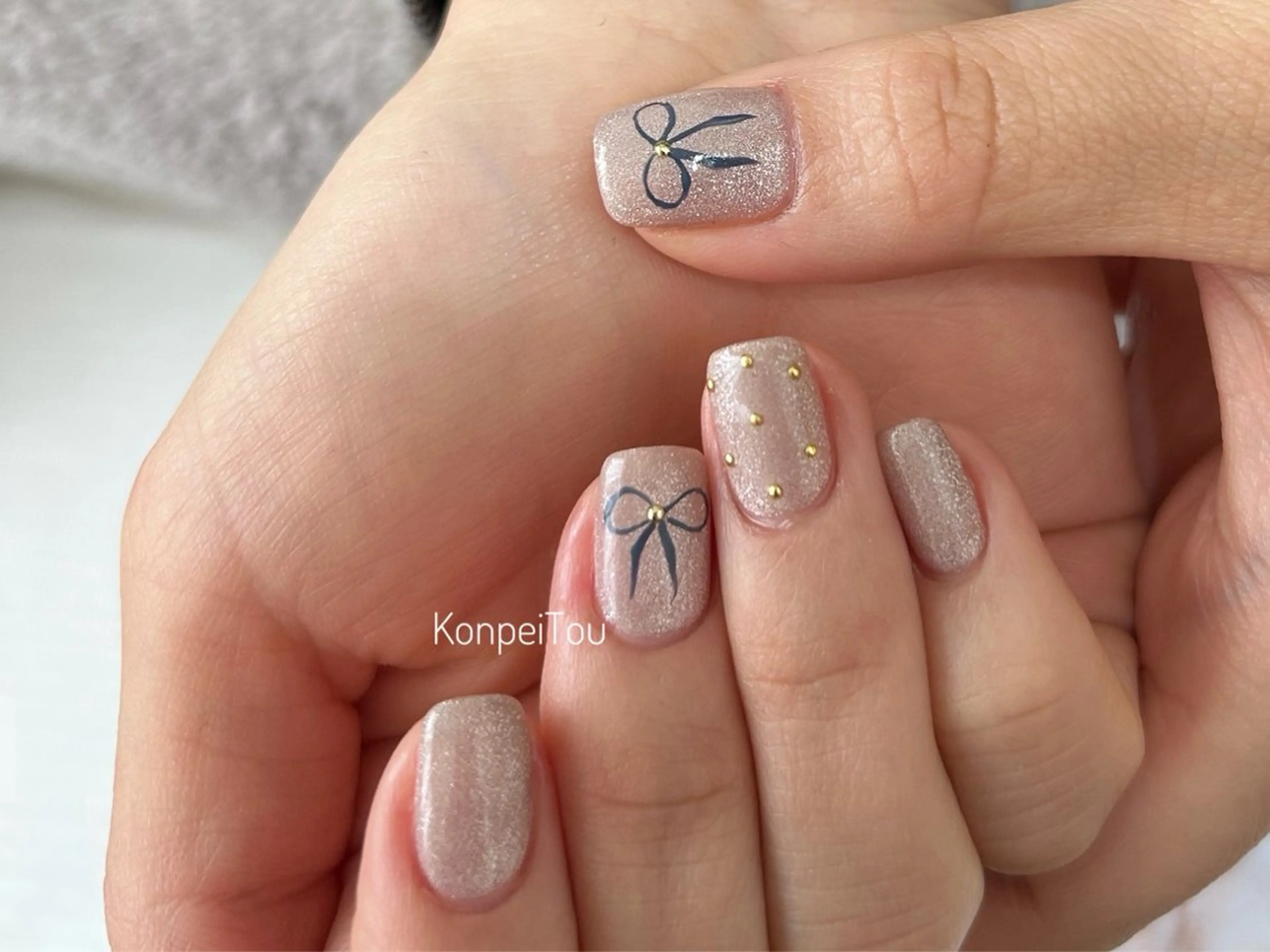 ネイル ハンドネイル おうちのネイルサロン　konpeiTou〜こんぺいとう〜所属・おうちのネイルサロン KonpeiTouのネイルデザイン