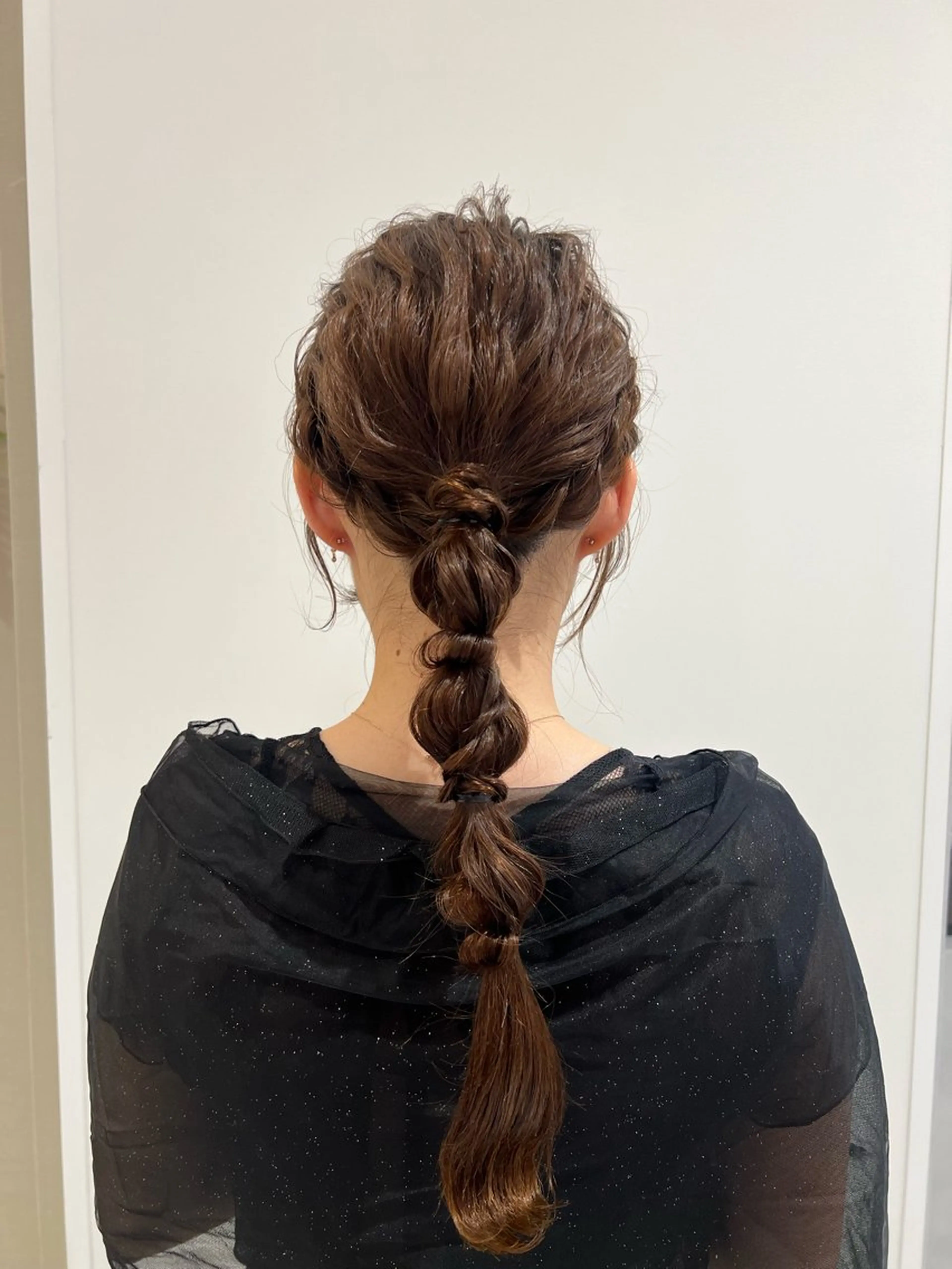 ヘアアレンジ ヘアセット りな/ボブ /ダブルカラーのヘアスタイル