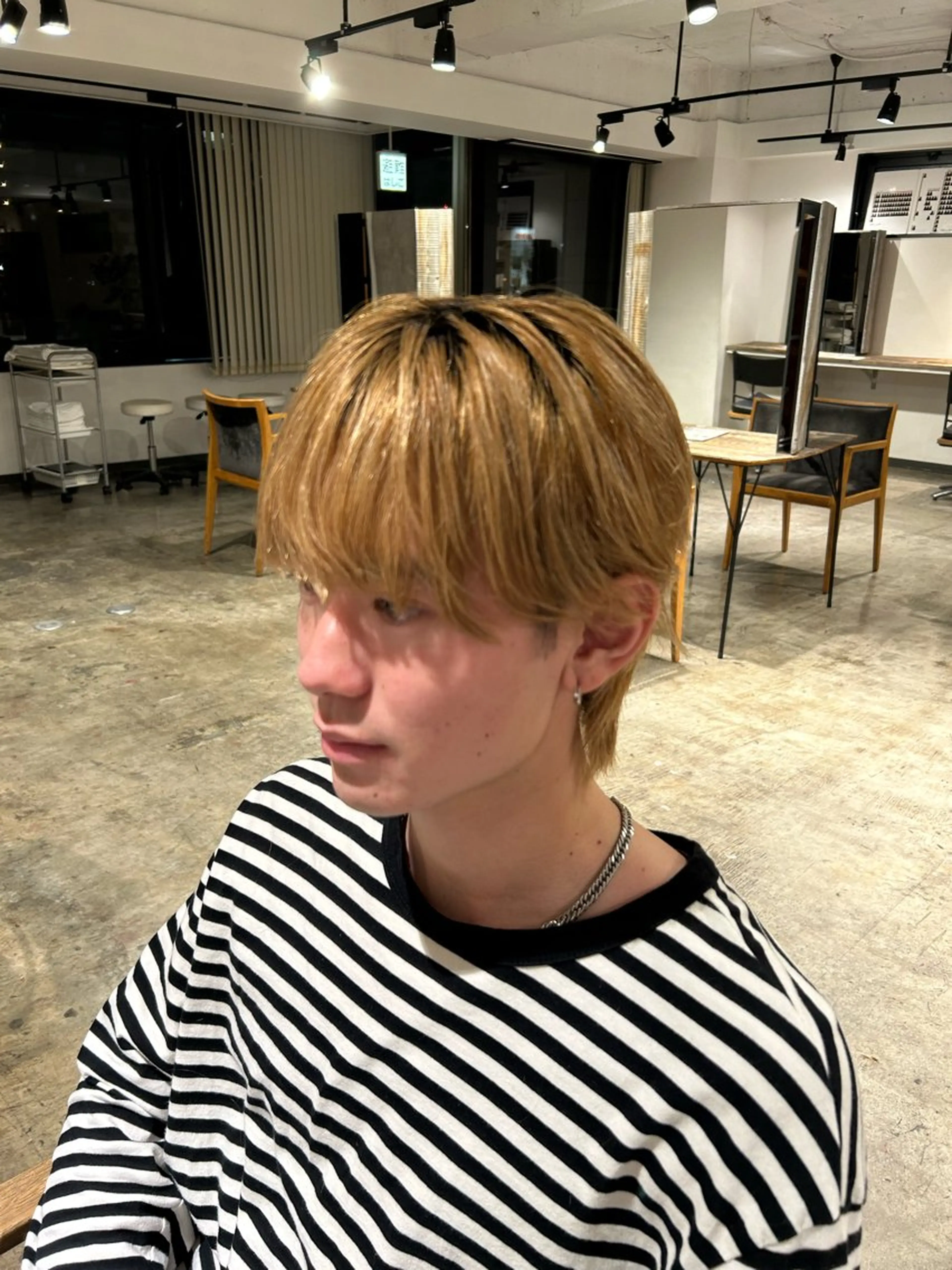 ショート ハンサムショート 学生 韓国風ヘア ショートヘア ウルフカット カット become men's hair 名駅店所属・名駅/フェザーパーマ 韓国ヘア/森岡のヘアスタイル