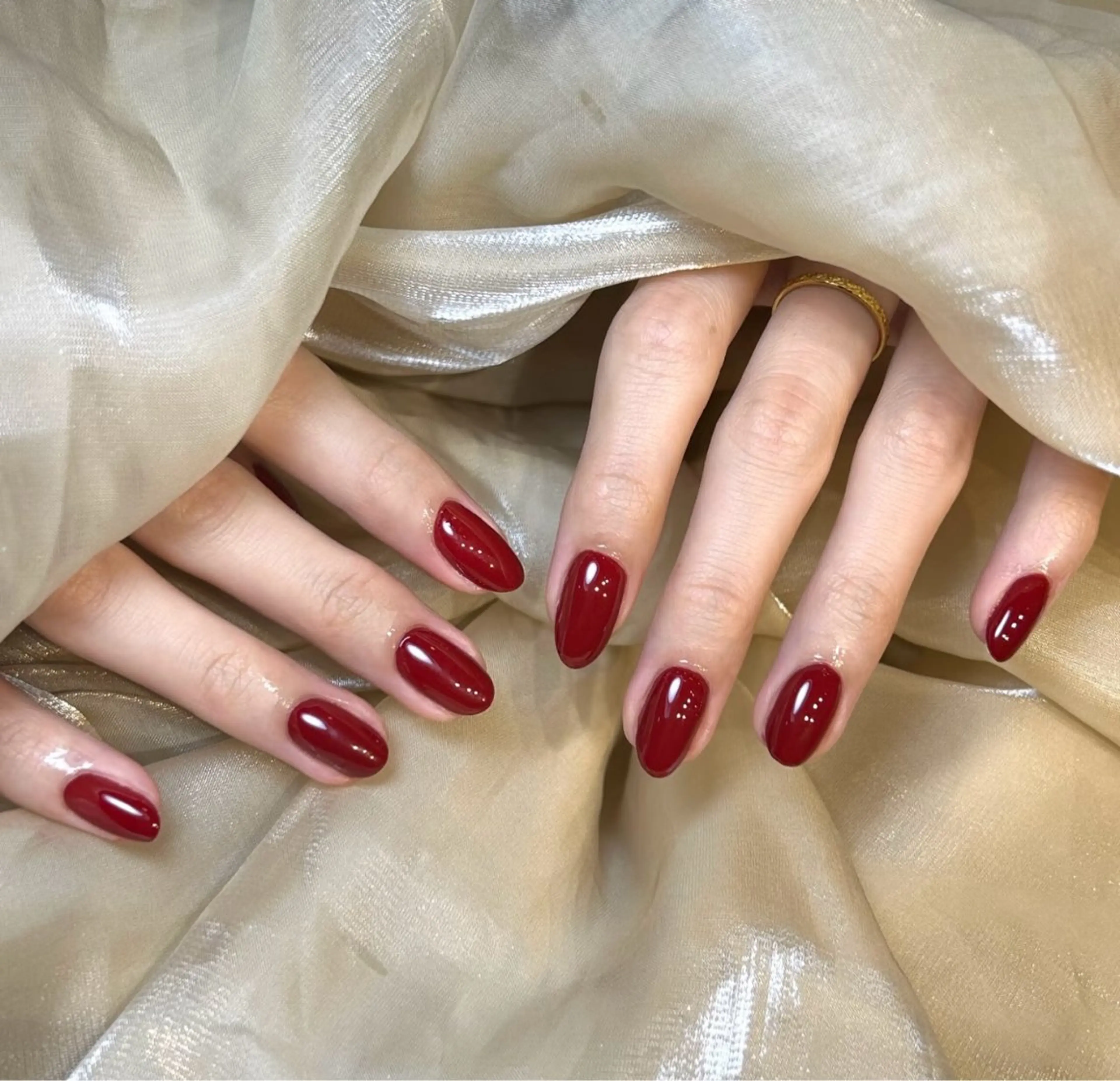 ネイル ハンドネイル もも モモのネイルデザイン