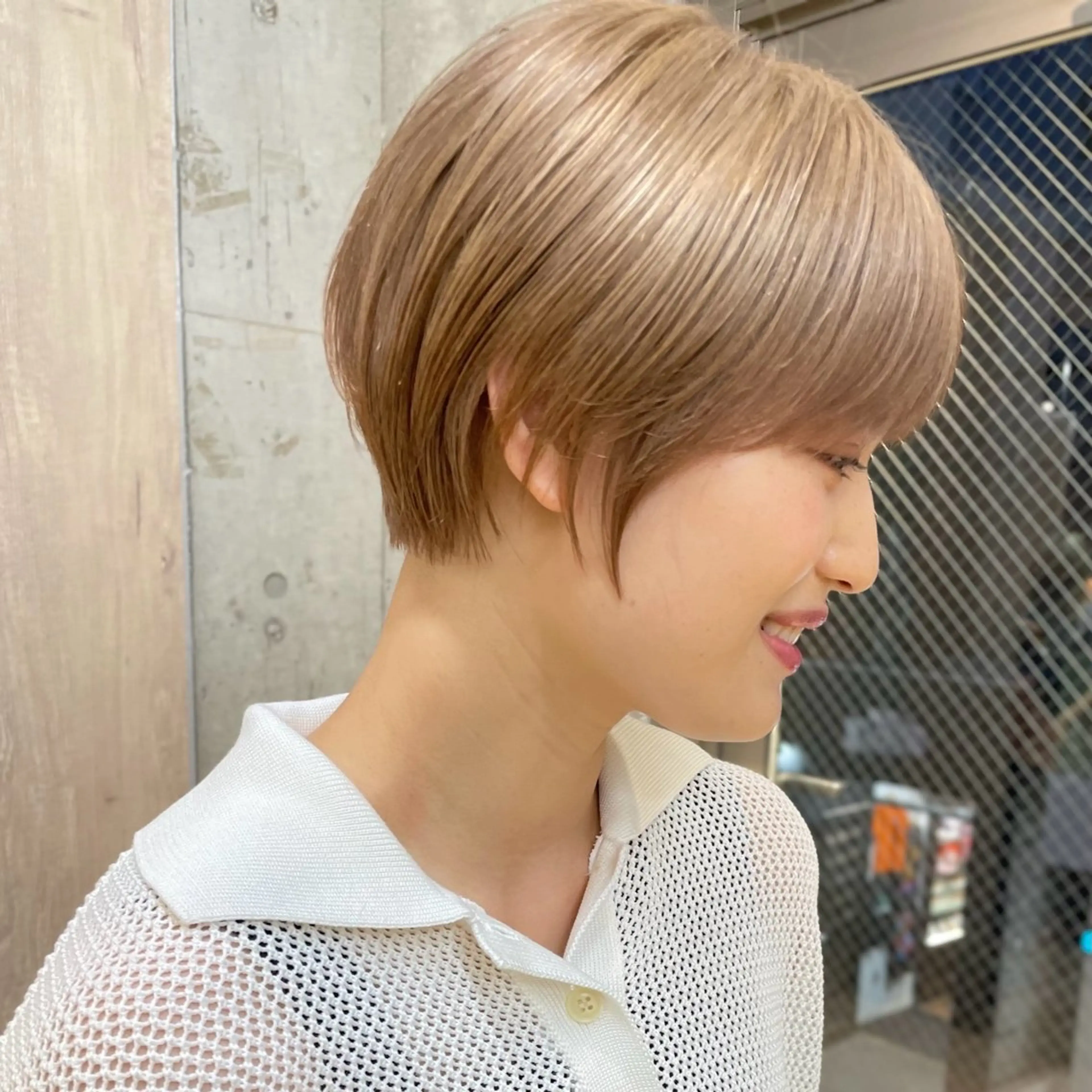 ショート カラー ハイトーンカラー ショートヘア 松下 友希 【fifth】のヘアスタイル