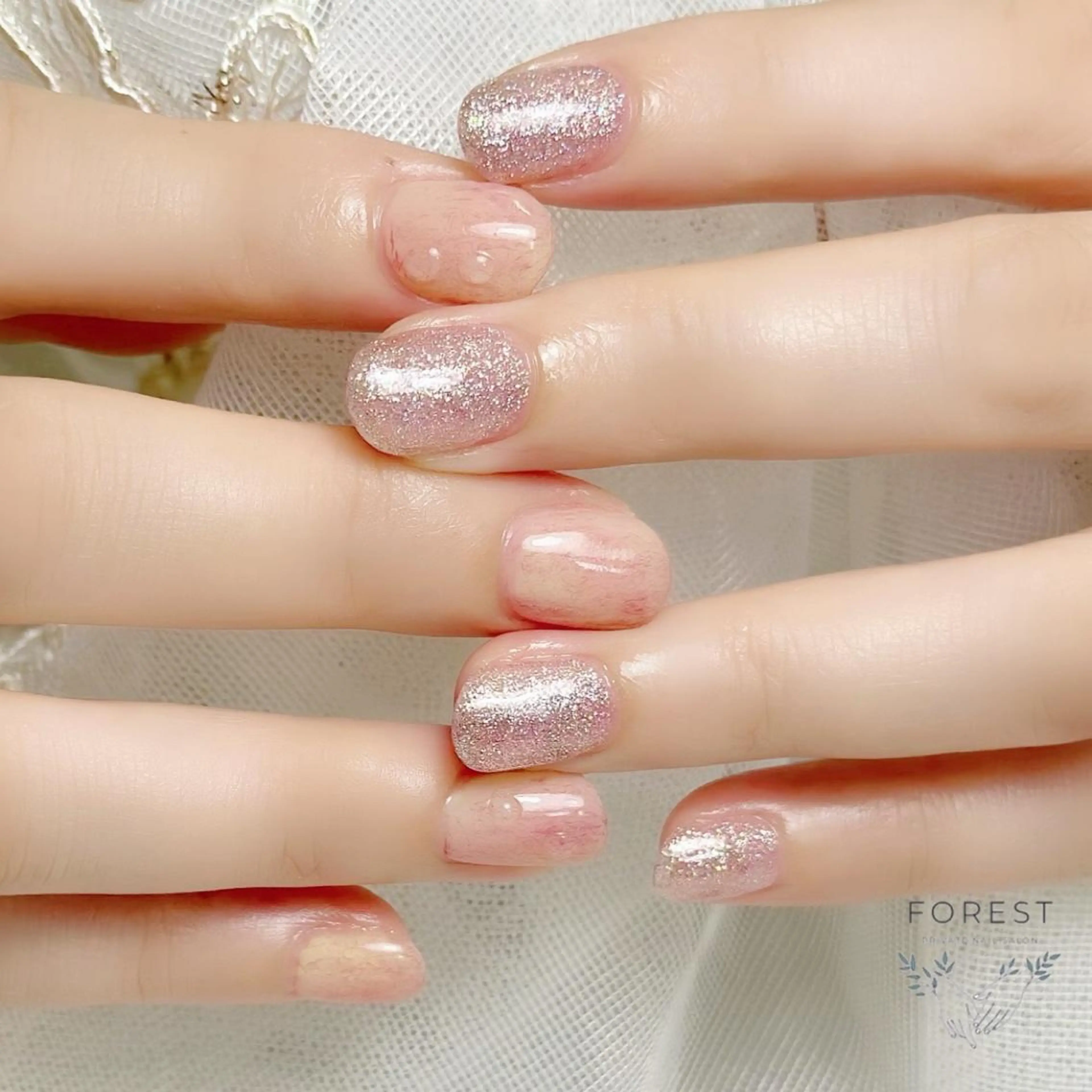 ネイル 白岡市篠津自宅 サロンForestのネイルデザイン