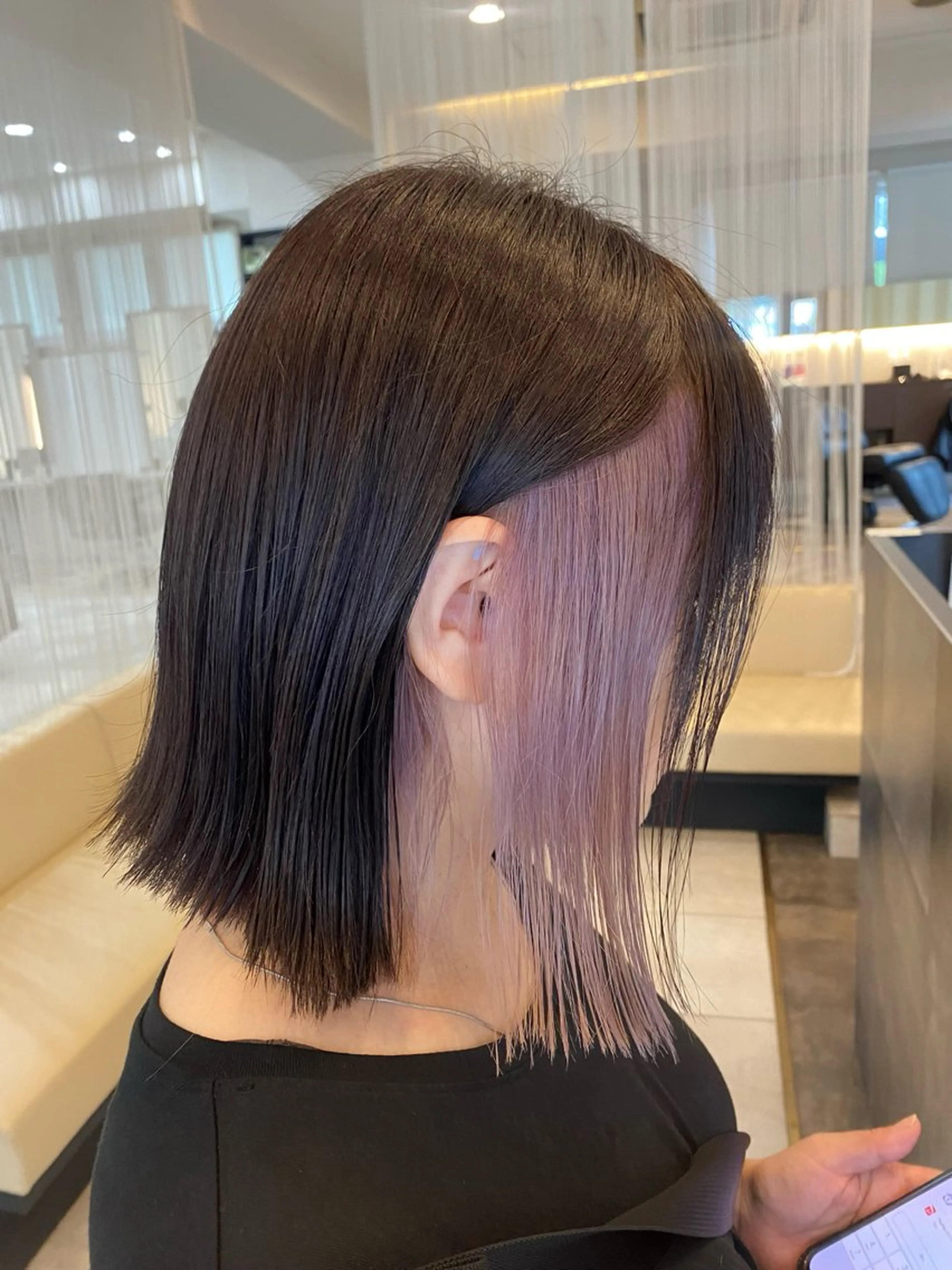 ショート カラー ヘアカラー トリートメント GISEL 小倉のヘアスタイル