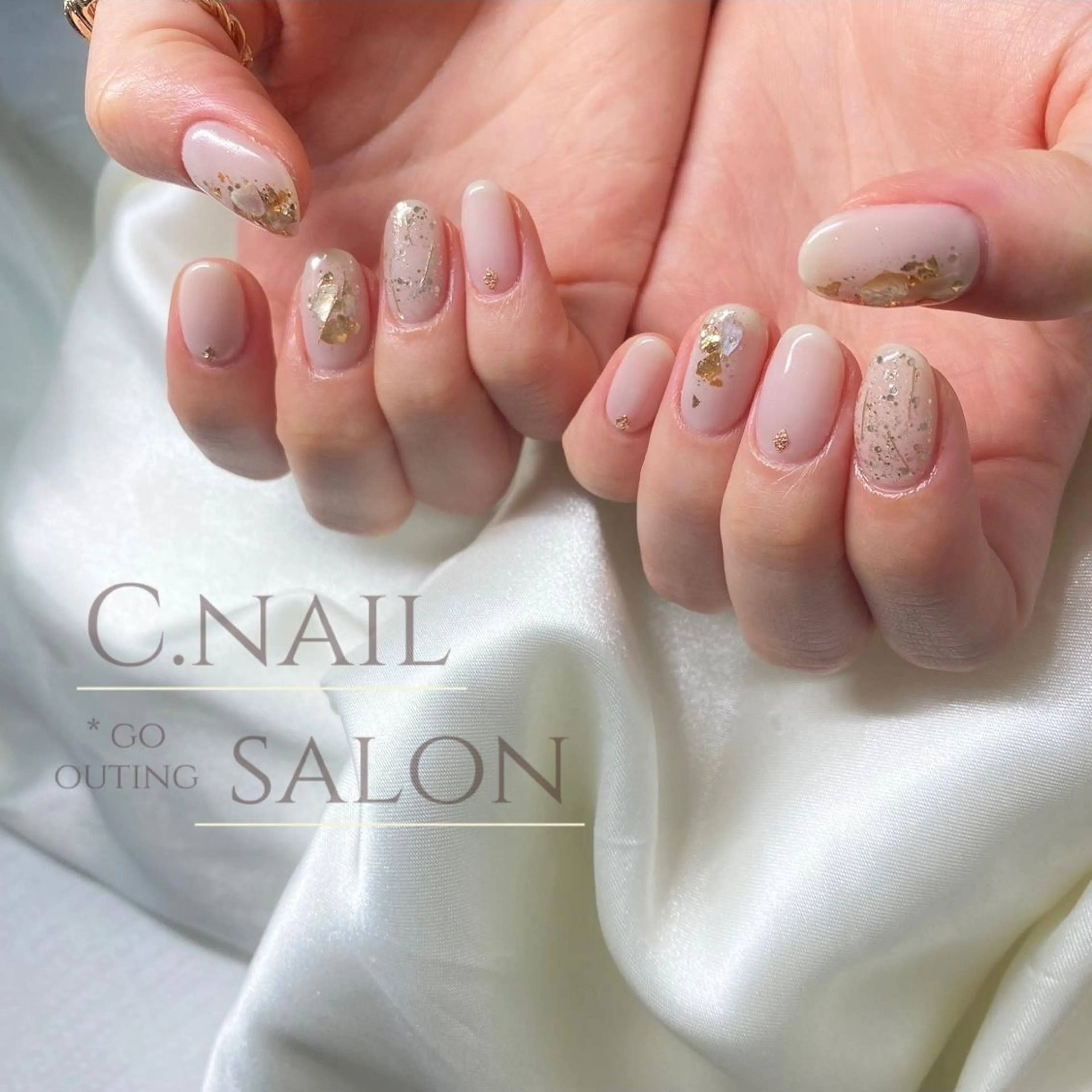 ネイル シンプルネイル C.Nail &Eye筑紫駅のネイルデザイン