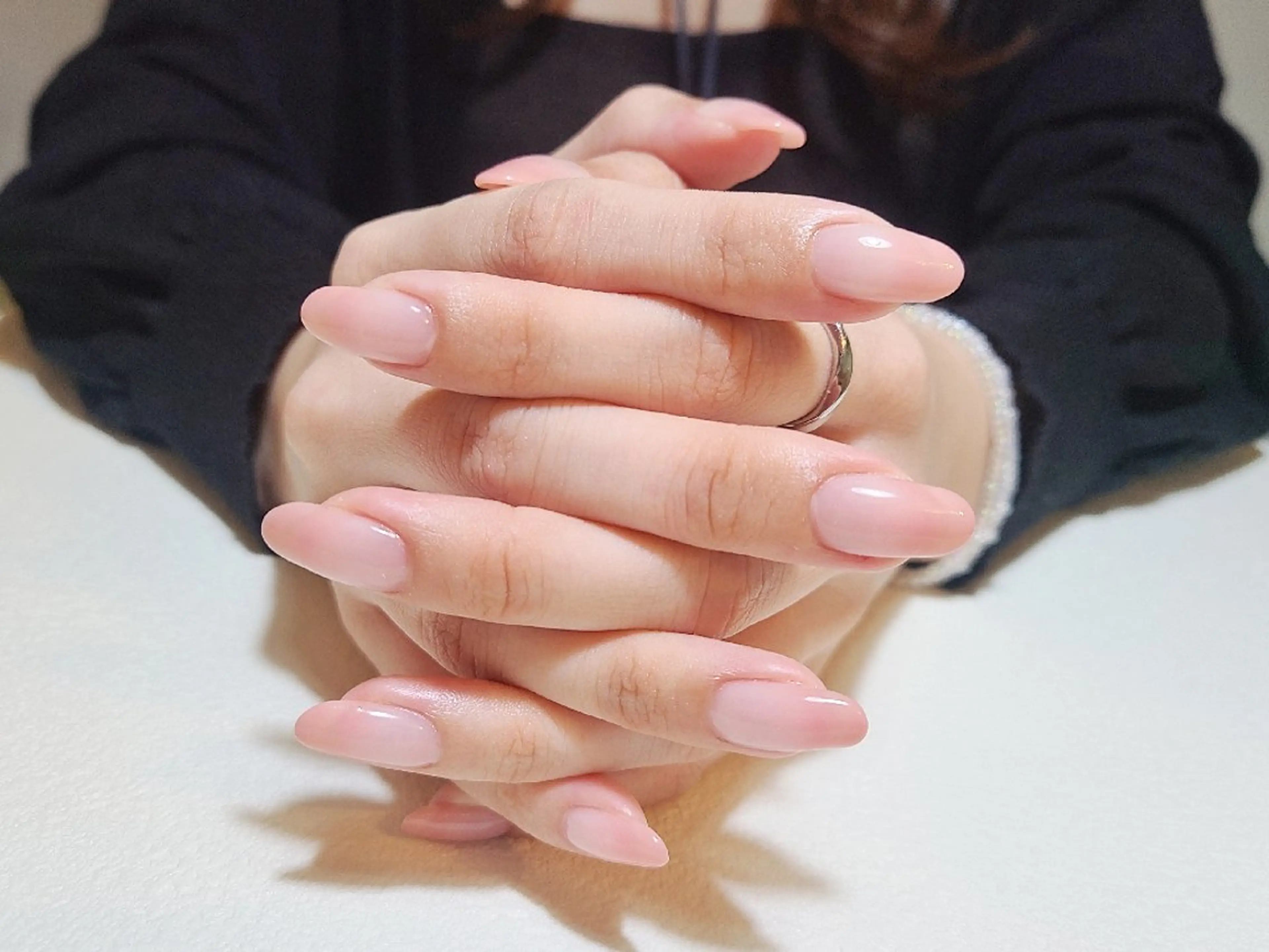 ネイル グラデーション ピンク 佐々木 優のネイルデザイン