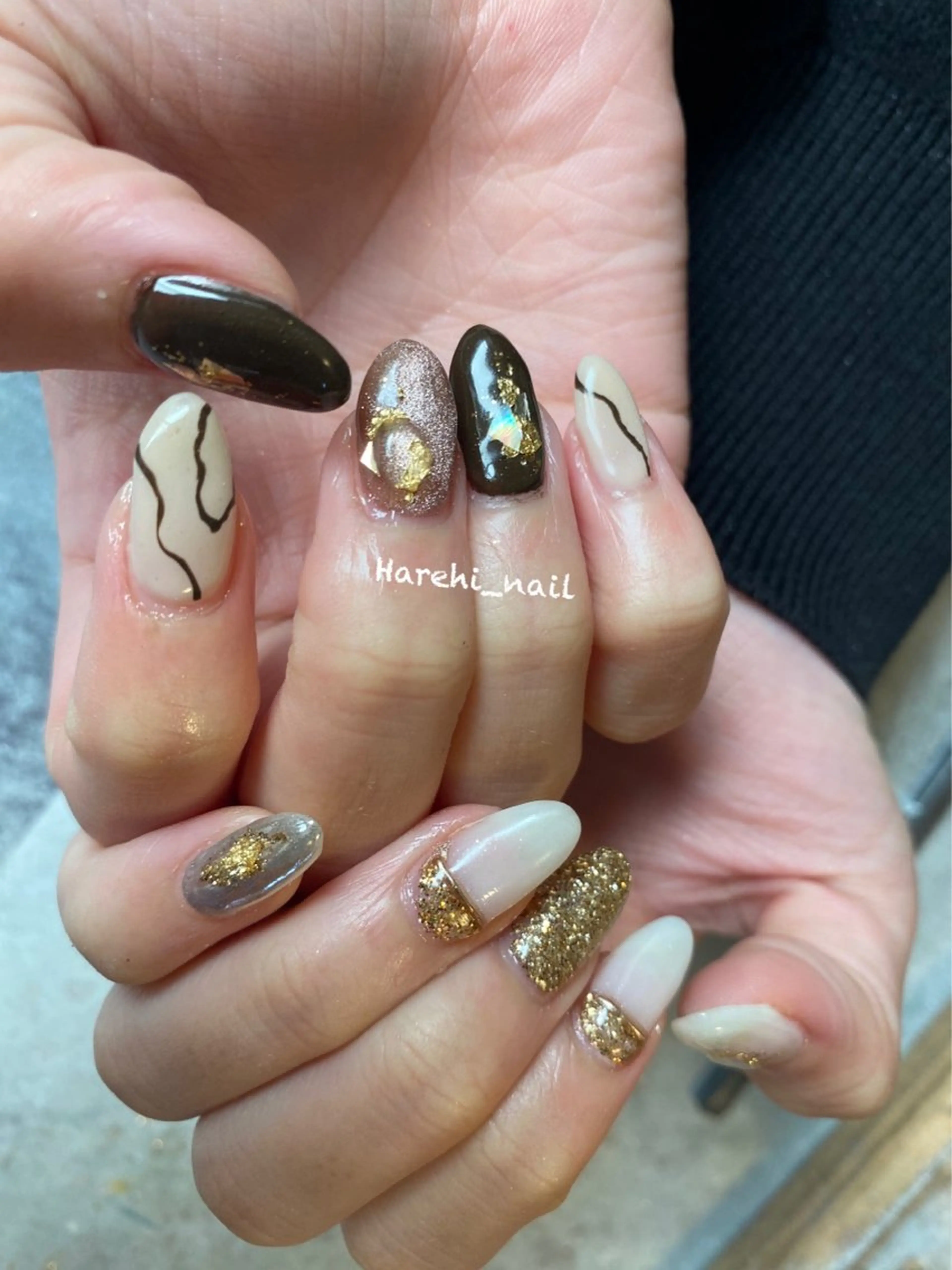 ネイル ハンドネイル Harehi_ nailのネイルデザイン