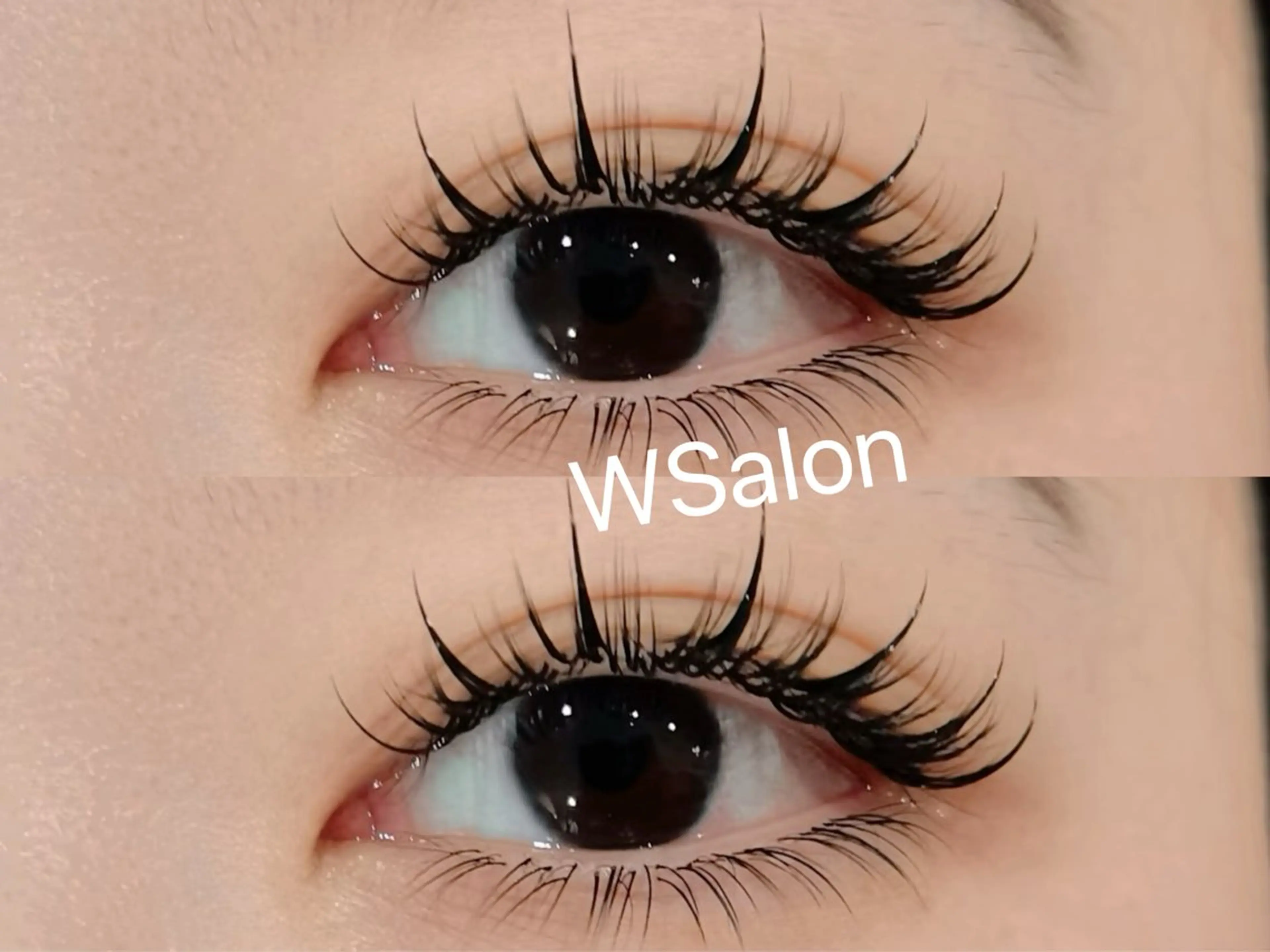 マツエク・マツパ 付け放題 バインドロック カラーマツエク フラットラッシュ 韓国風マツエク W Salon アイラッシュのマツエク・マツパデザイン