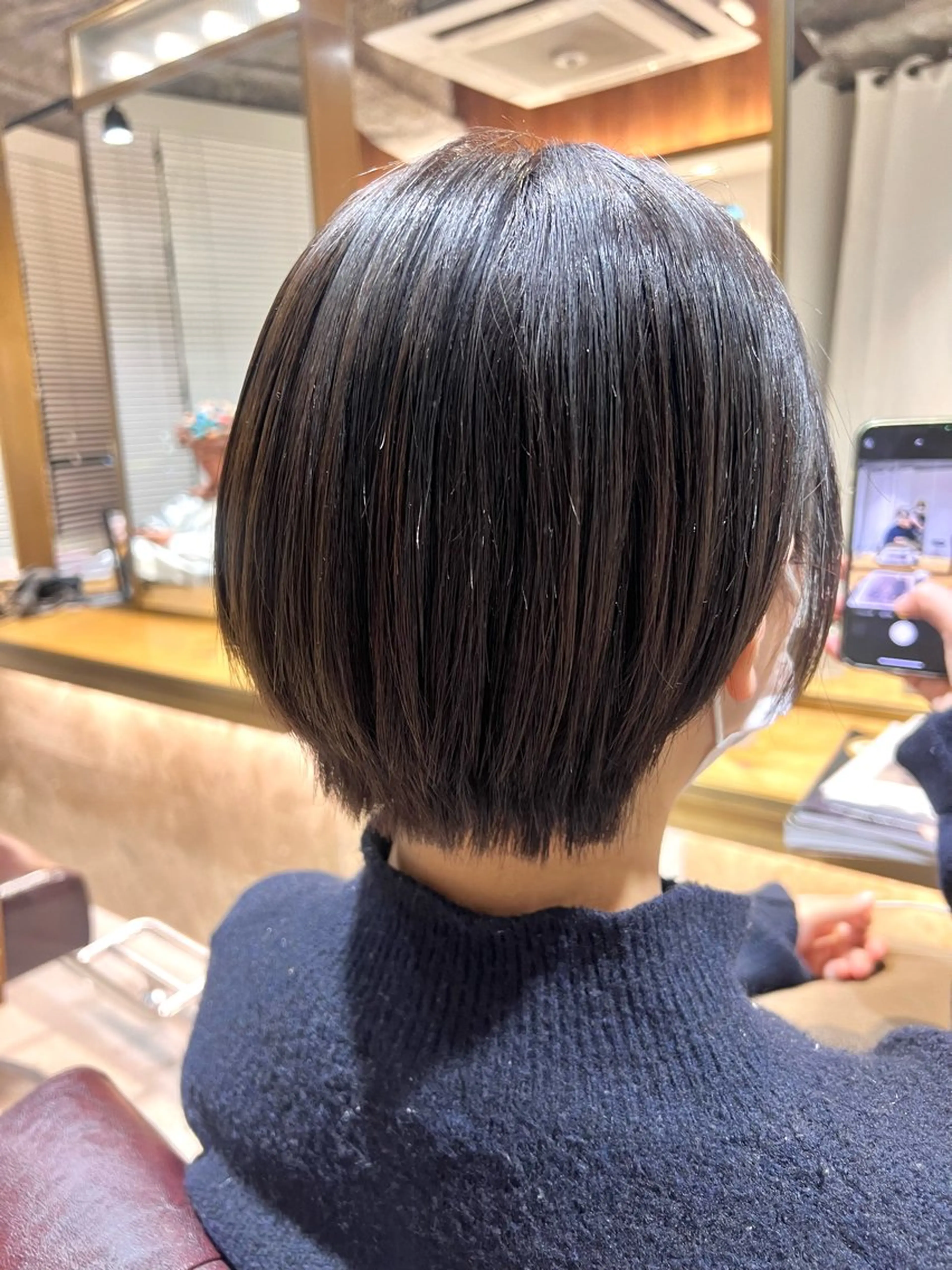 ショート ショートボブ ボブ ショートヘア カット トリートメント ニイムラ ミキのヘアスタイル
