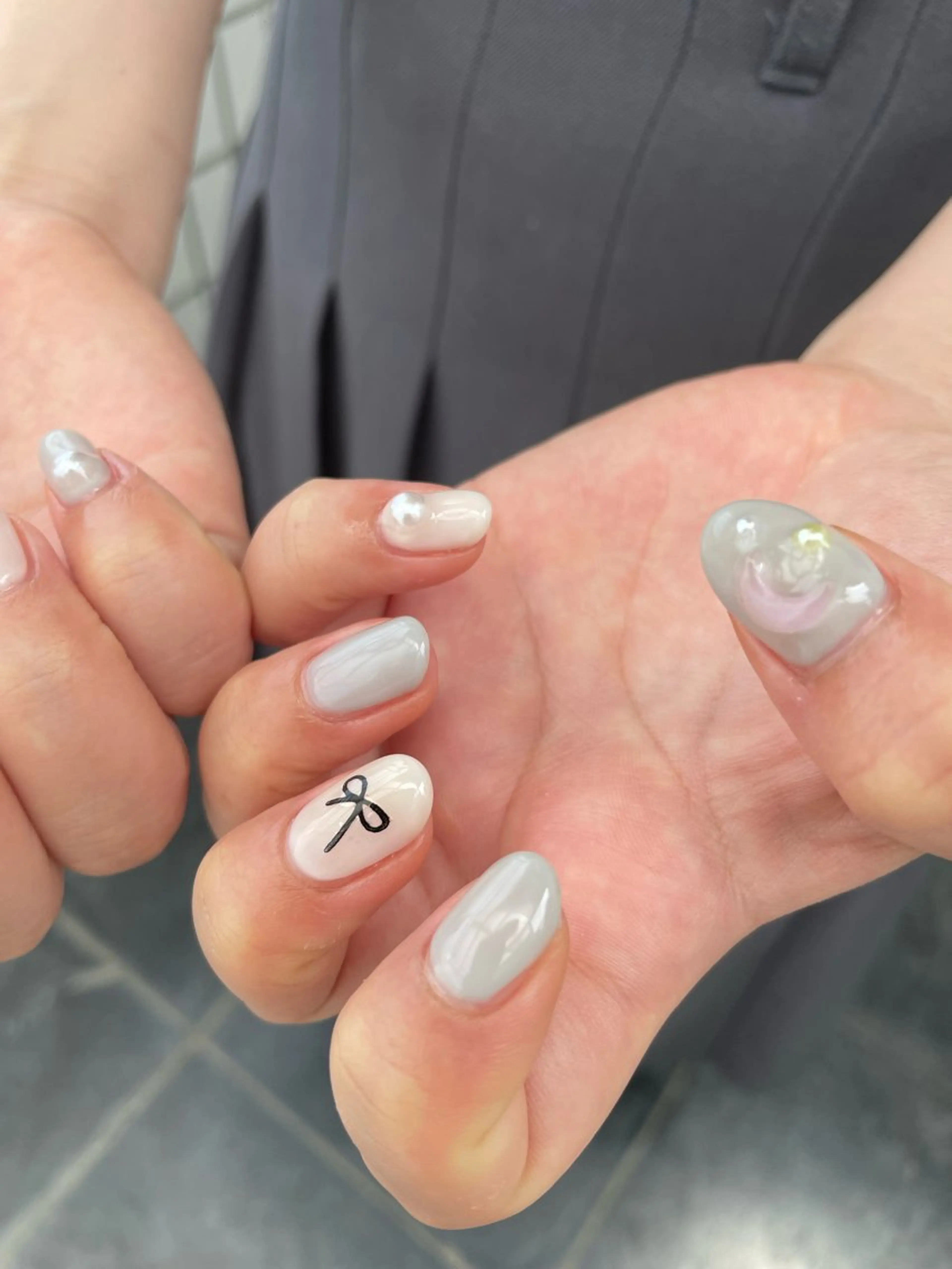 ネイル ハンドネイル Nail ヌシん家 AKANEのネイルデザイン