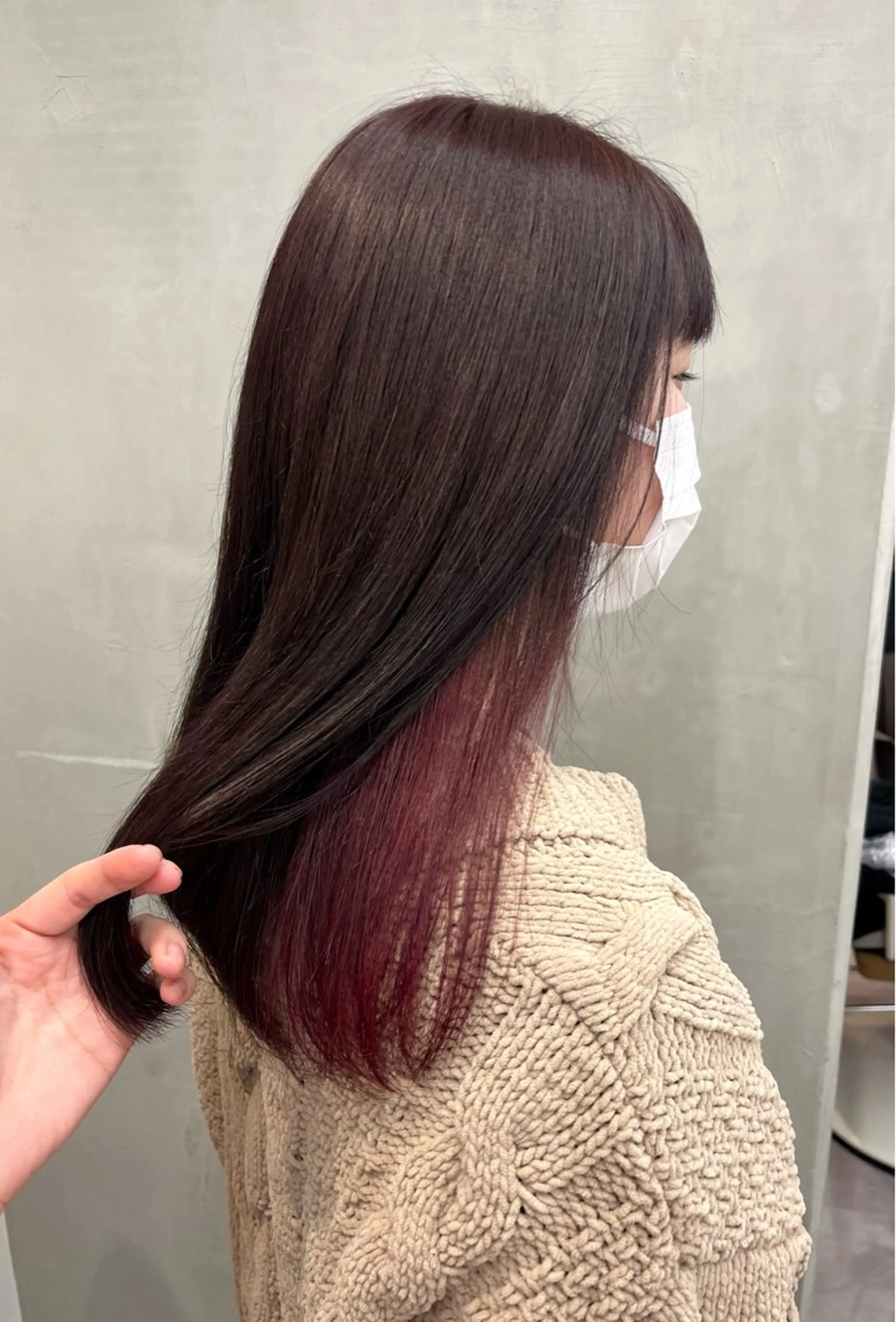 ミディアム カラー charer eye salon所属・マブチ キサラのマツエク・マツパデザイン