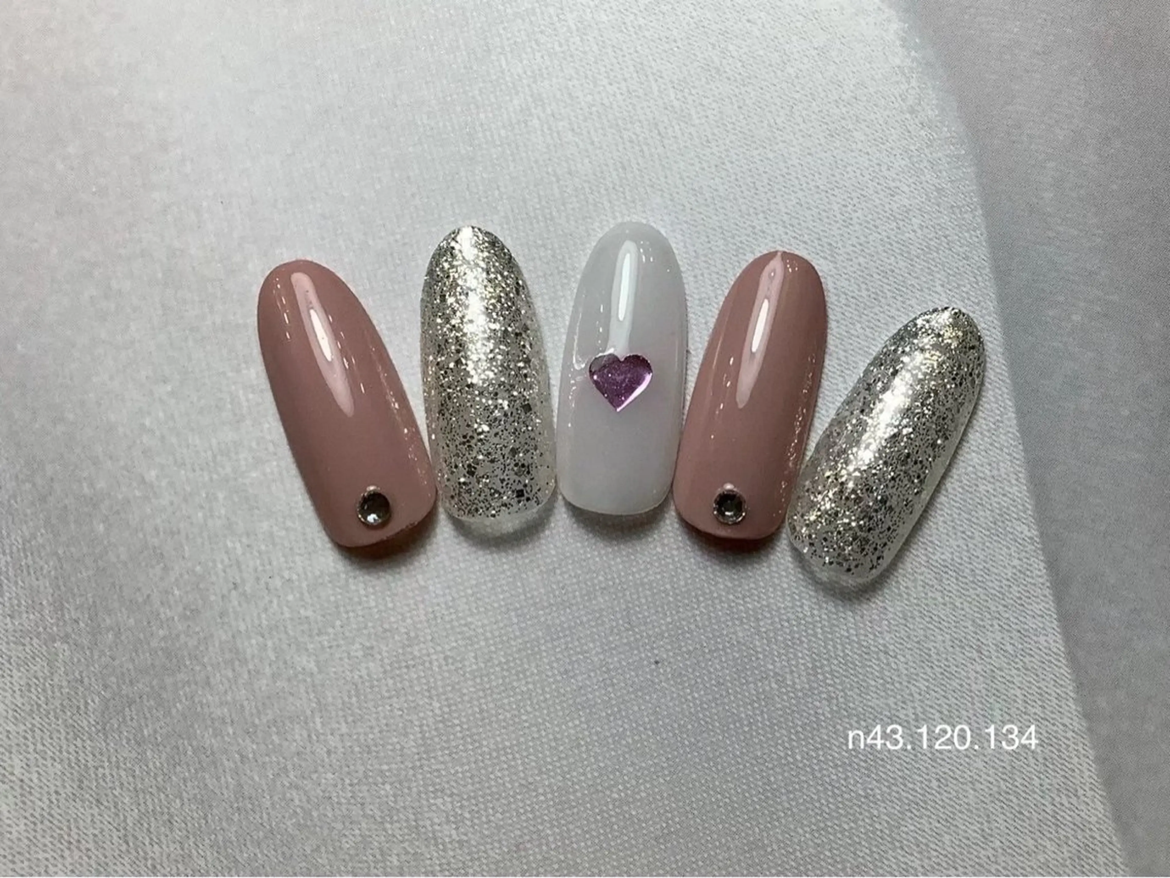 ネイル シンプルネイル ハンドネイル peTiT sayakaのネイルデザイン