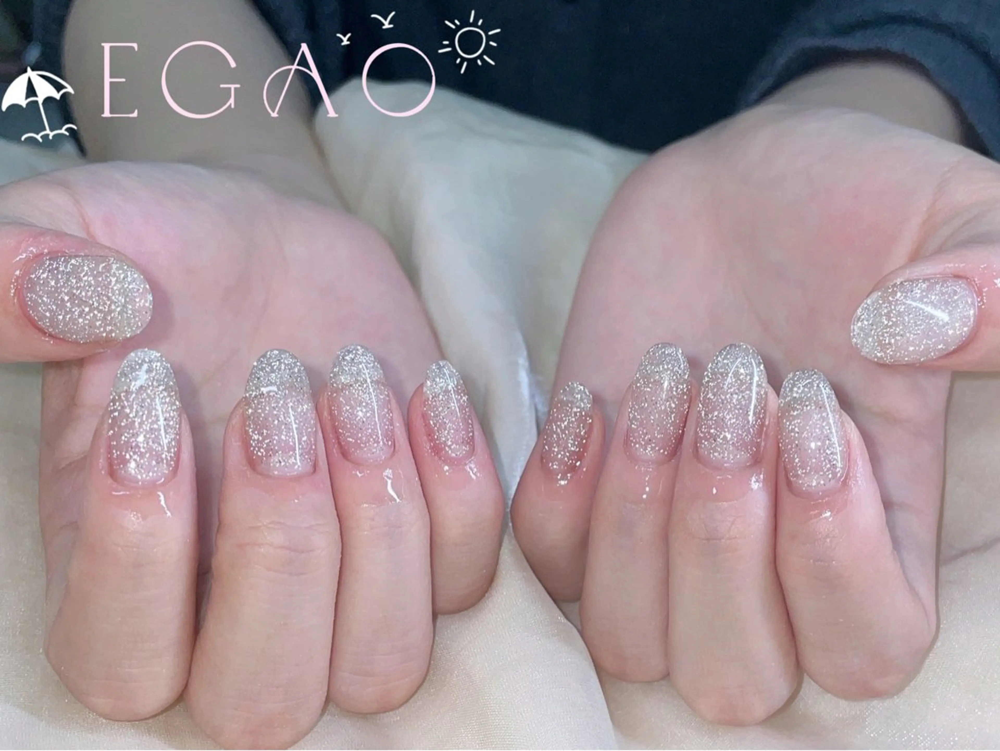 ネイル ジェルネイル パラジェル ハンドネイル Egao Nail Salonのネイルデザイン