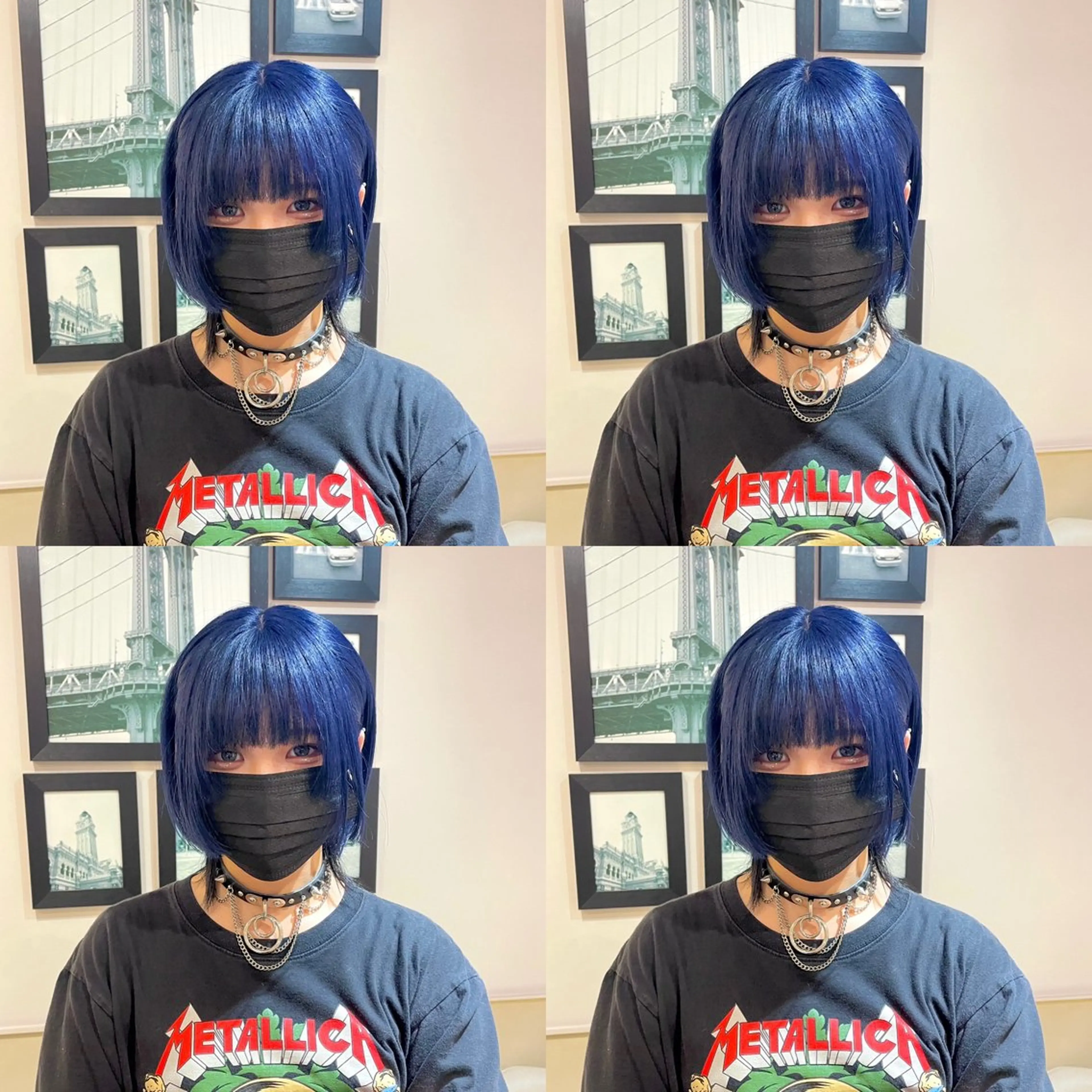 ショート カラー ネイビーカラー 🌟トップデザイナー 高橋🌟のヘアスタイル