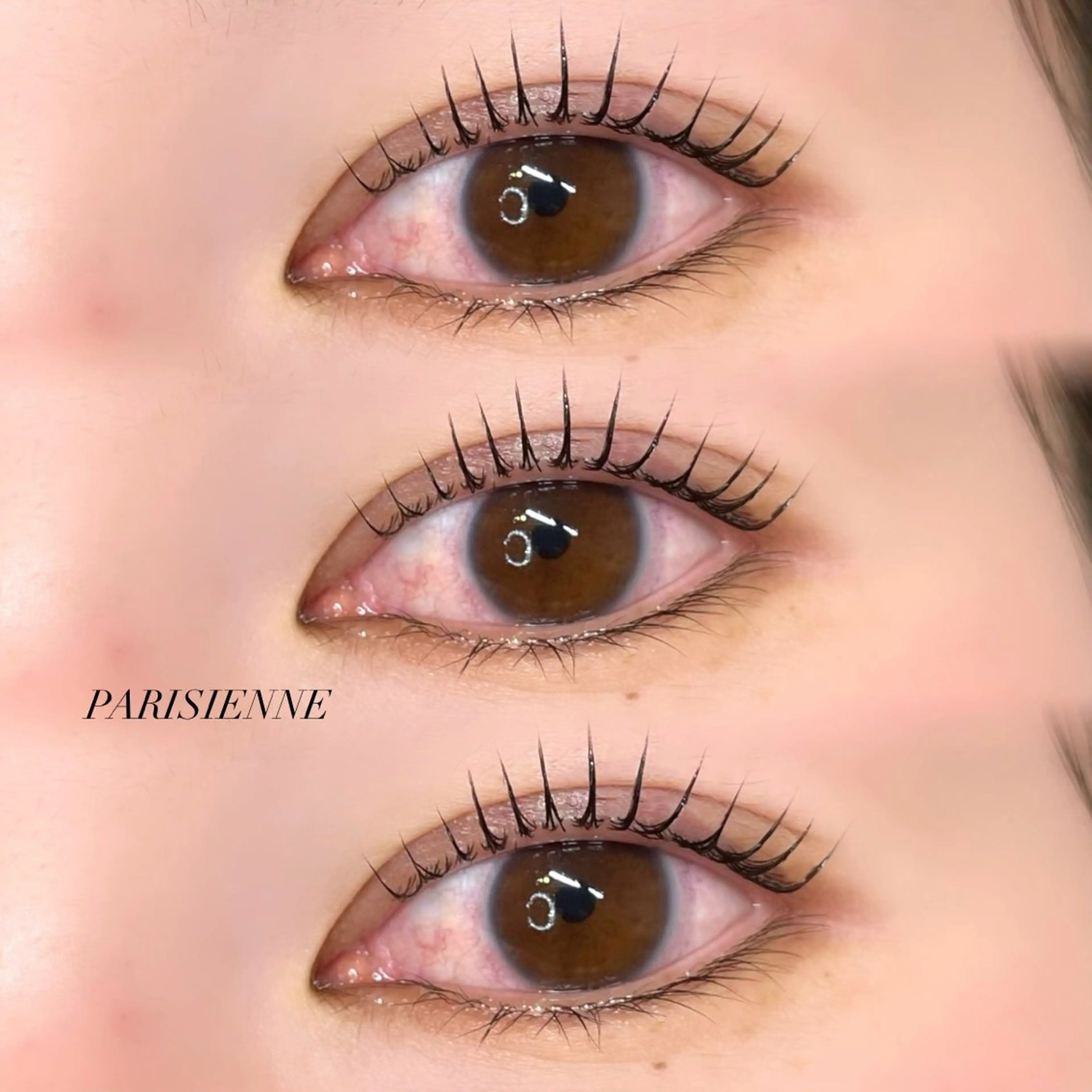 マツエク・マツパ マツパ Mell Yuuna ♡パリエク /束感のマツエク・マツパデザイン