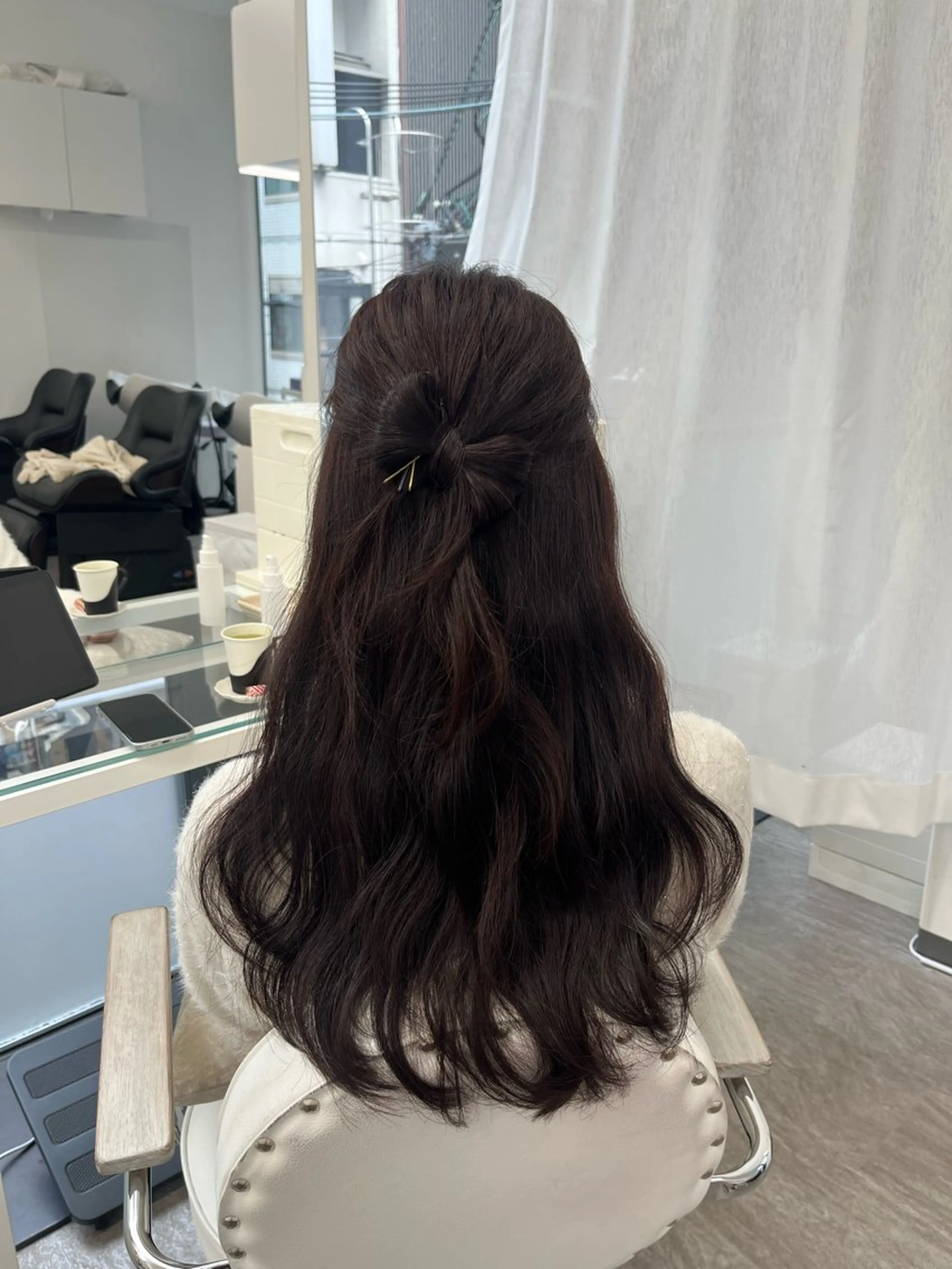 ヘッドスパ+簡単アレンジ🪸🫧の写真