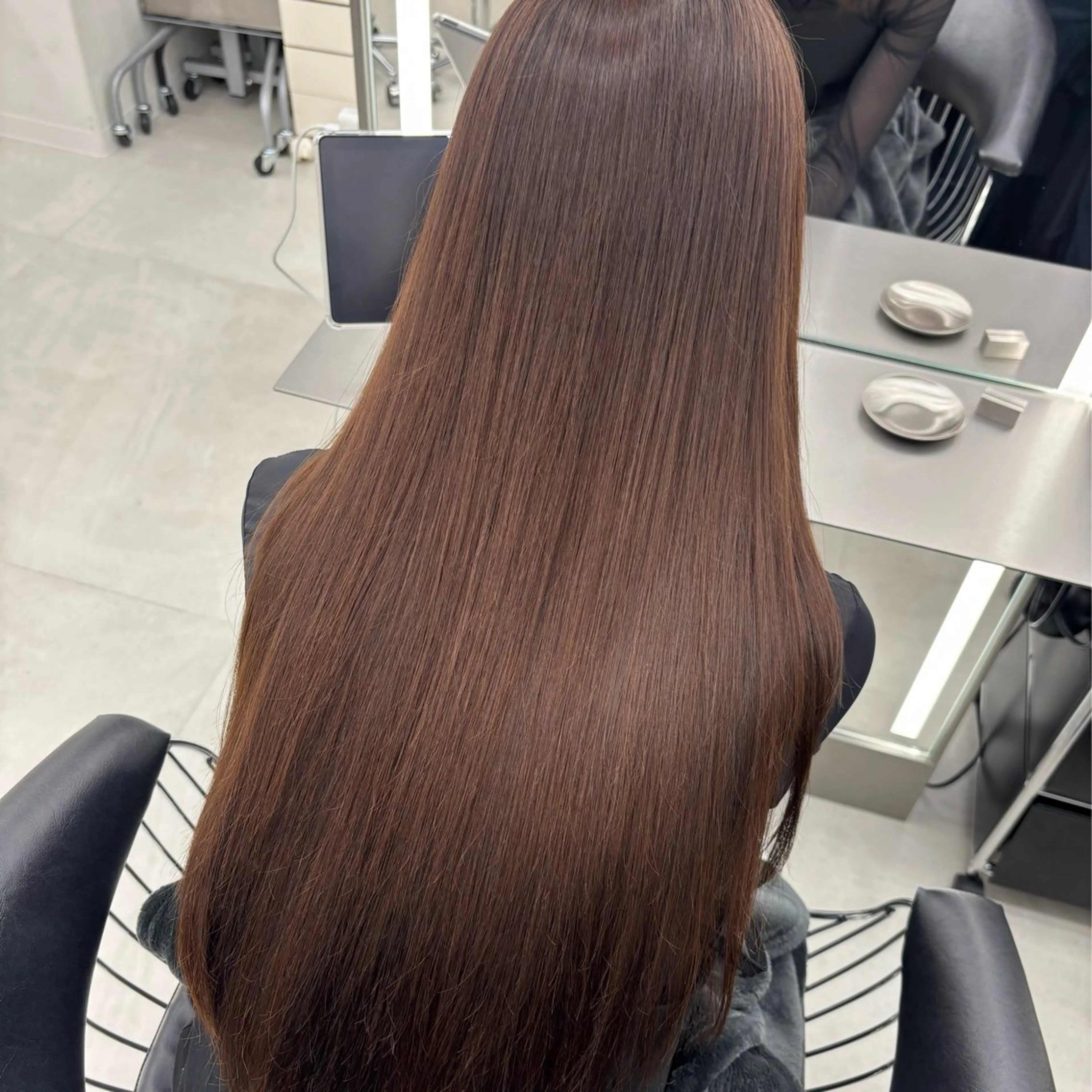 ロング るな🎀 銀座縮毛矯正🌈♡のヘアスタイル