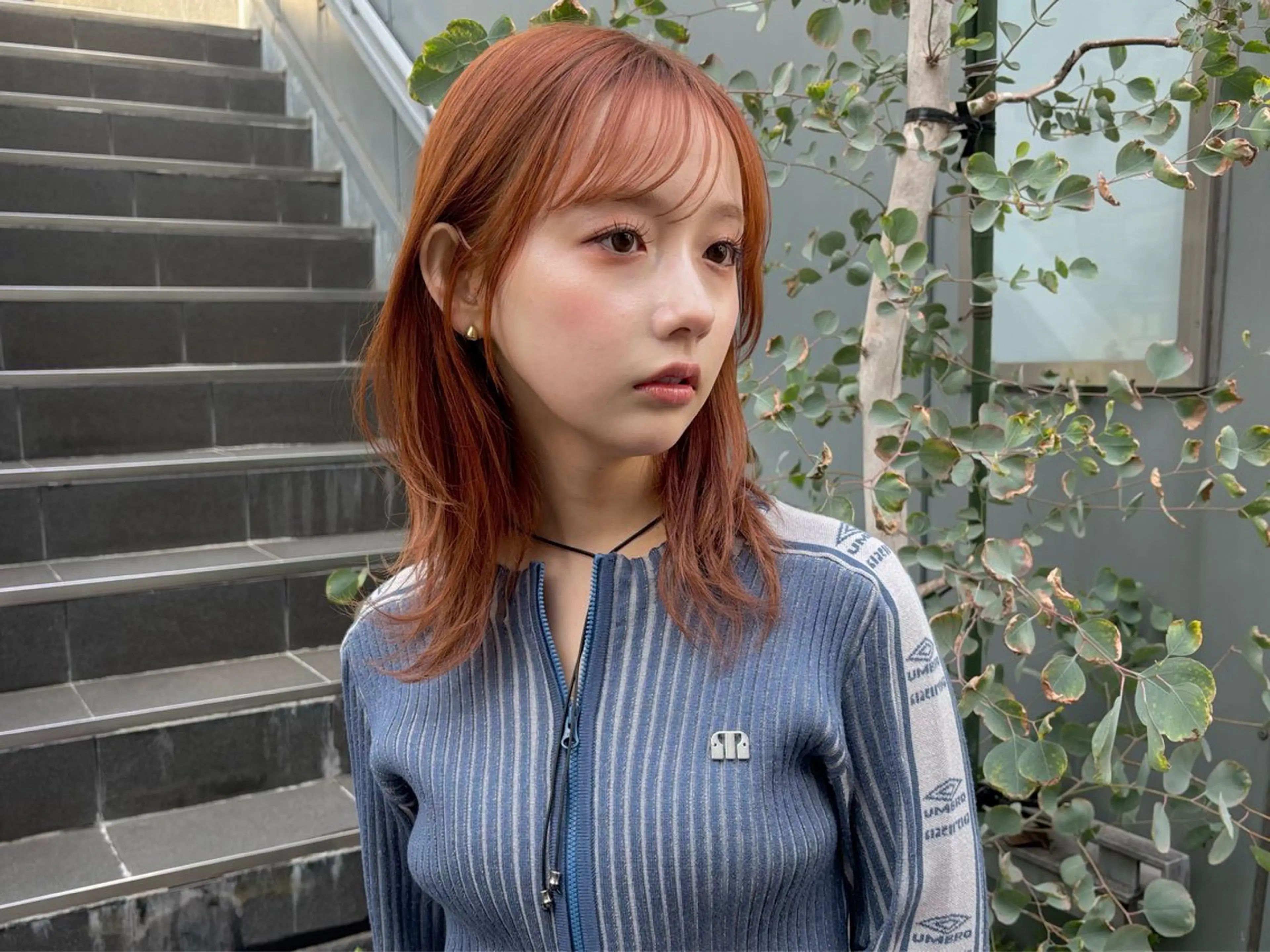 カラー 🎗️ブリーチ 🎗️ダブルカラーのヘアスタイル