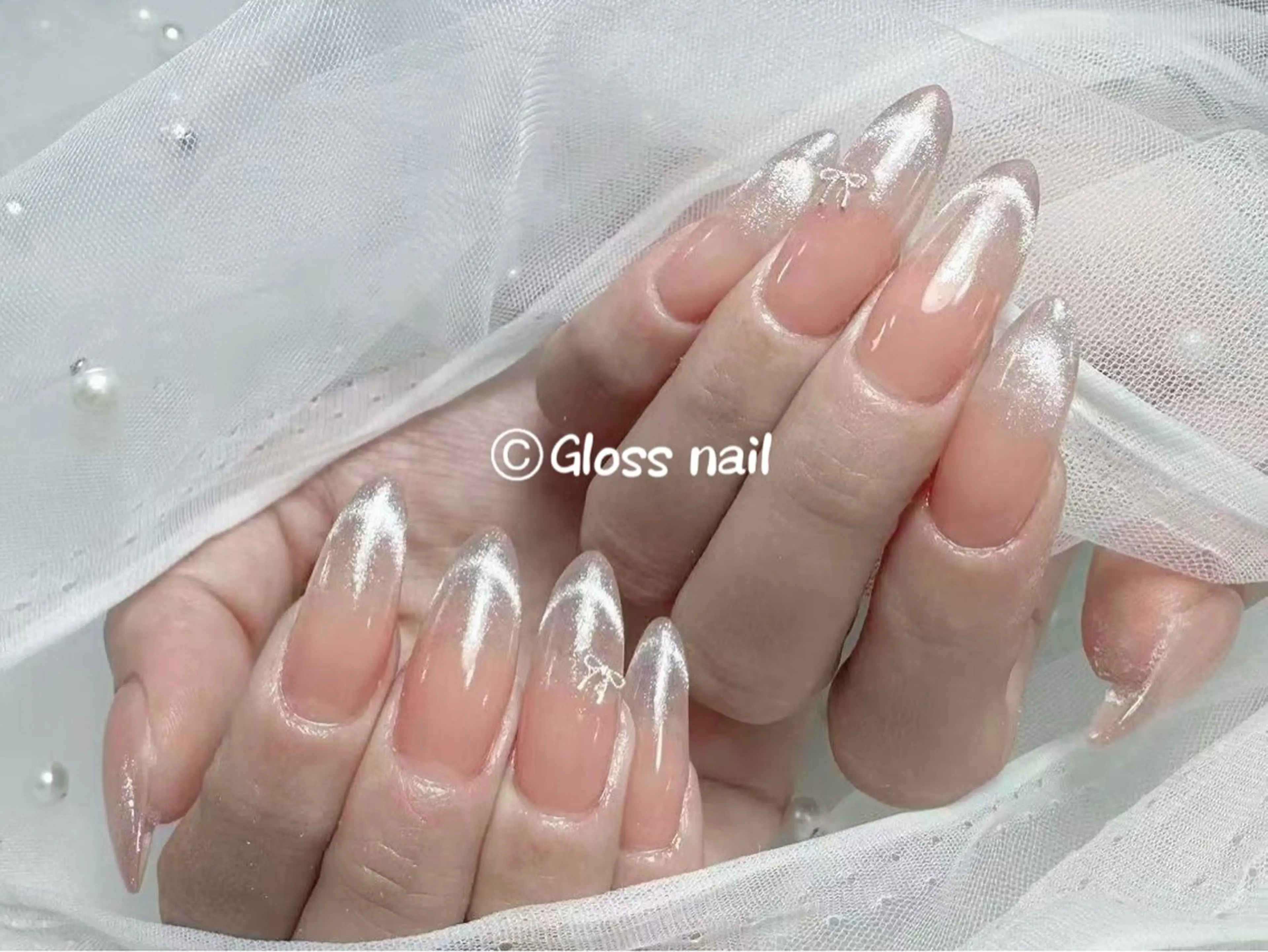 ネイル Gloss nail salonジェル＆長さだし専門店所属・Meri💅ジェル& チップ長さだし専門のネイルデザイン