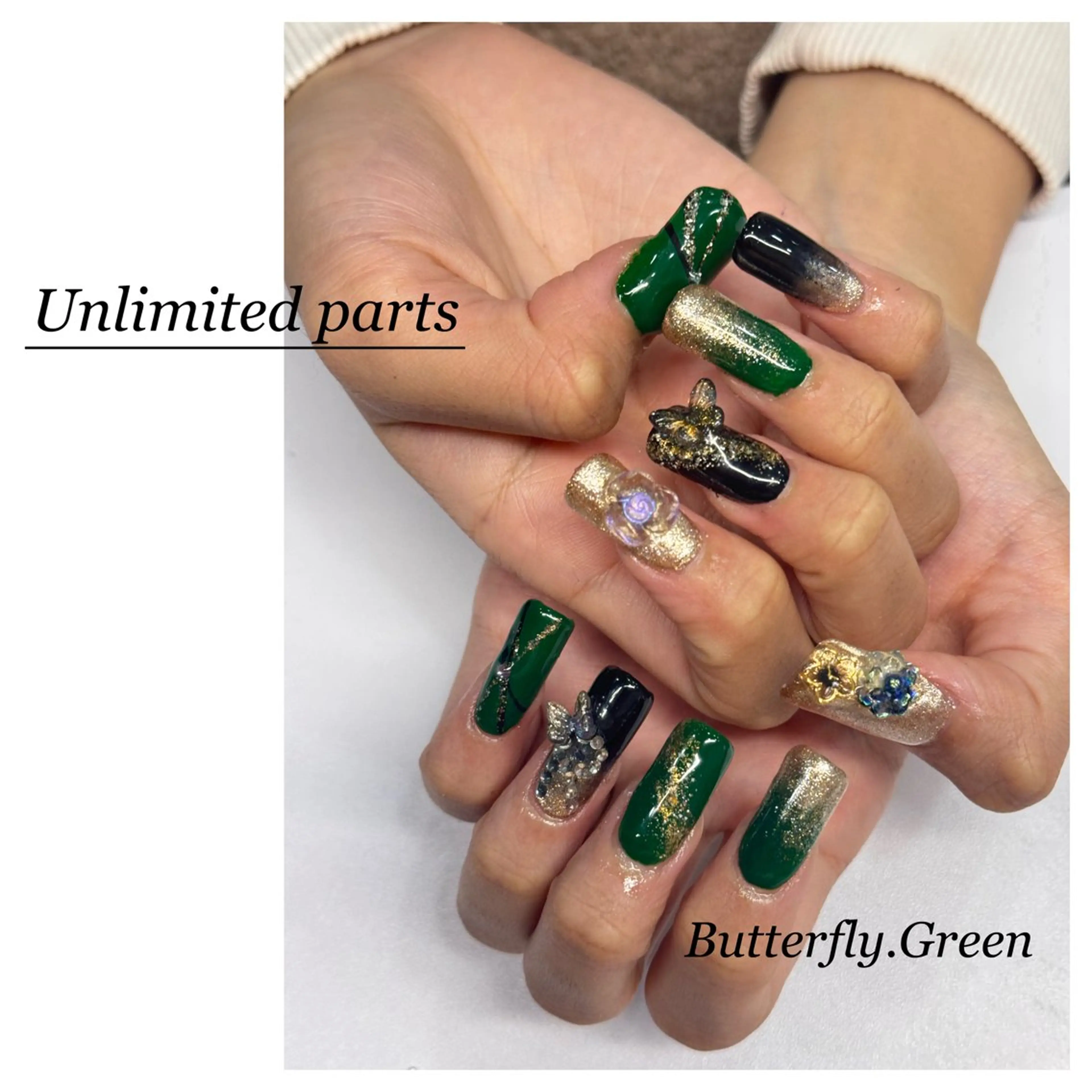 🌈【モデル募集】パーツ有り持ち込みデザインオフ込み🌈※予約の際は必ず補足説明をご確認とご了承の上ご予約くださいませ。の写真