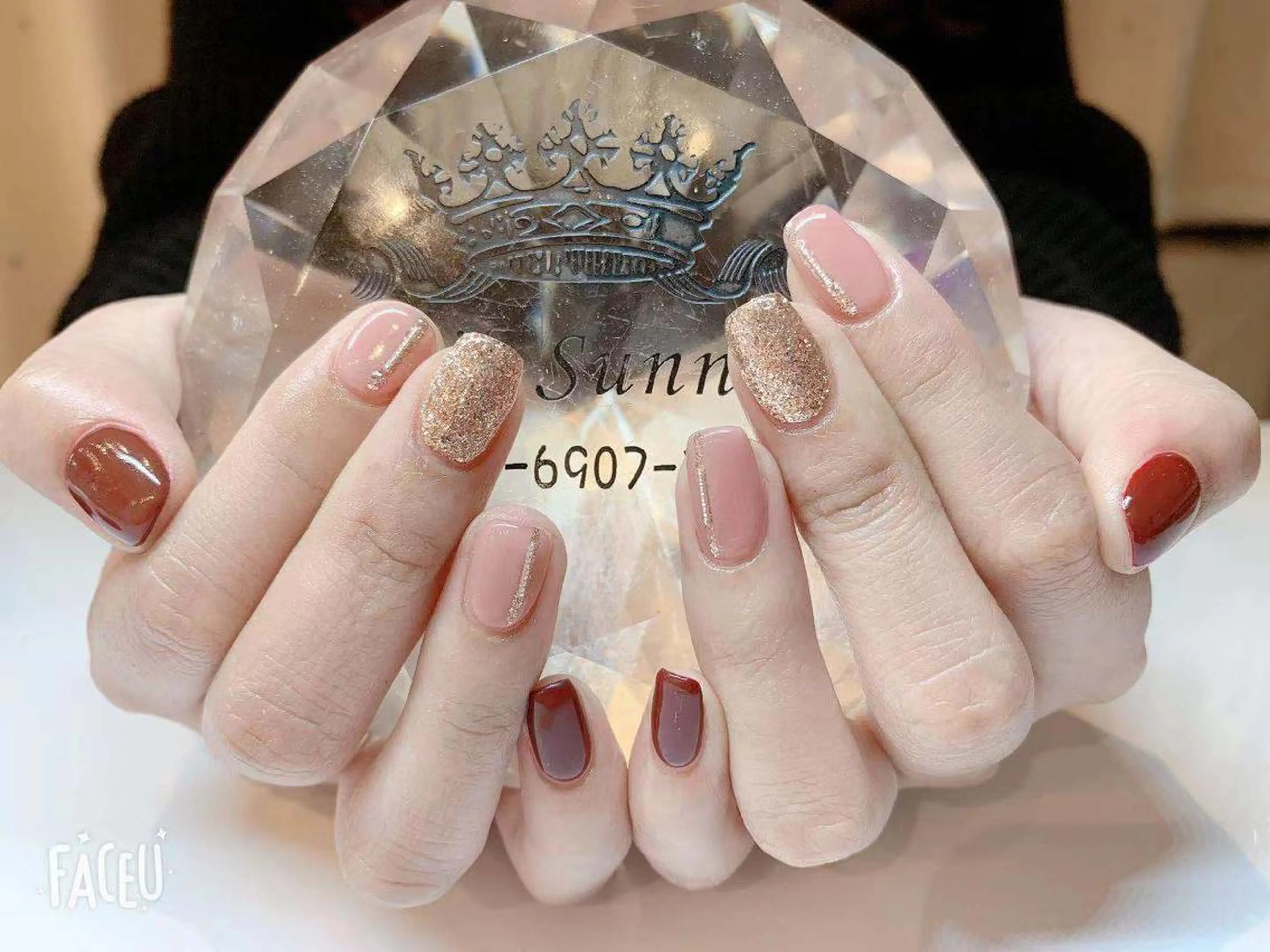 ネイル 長さだし専門店 M2　rikaのネイルデザイン