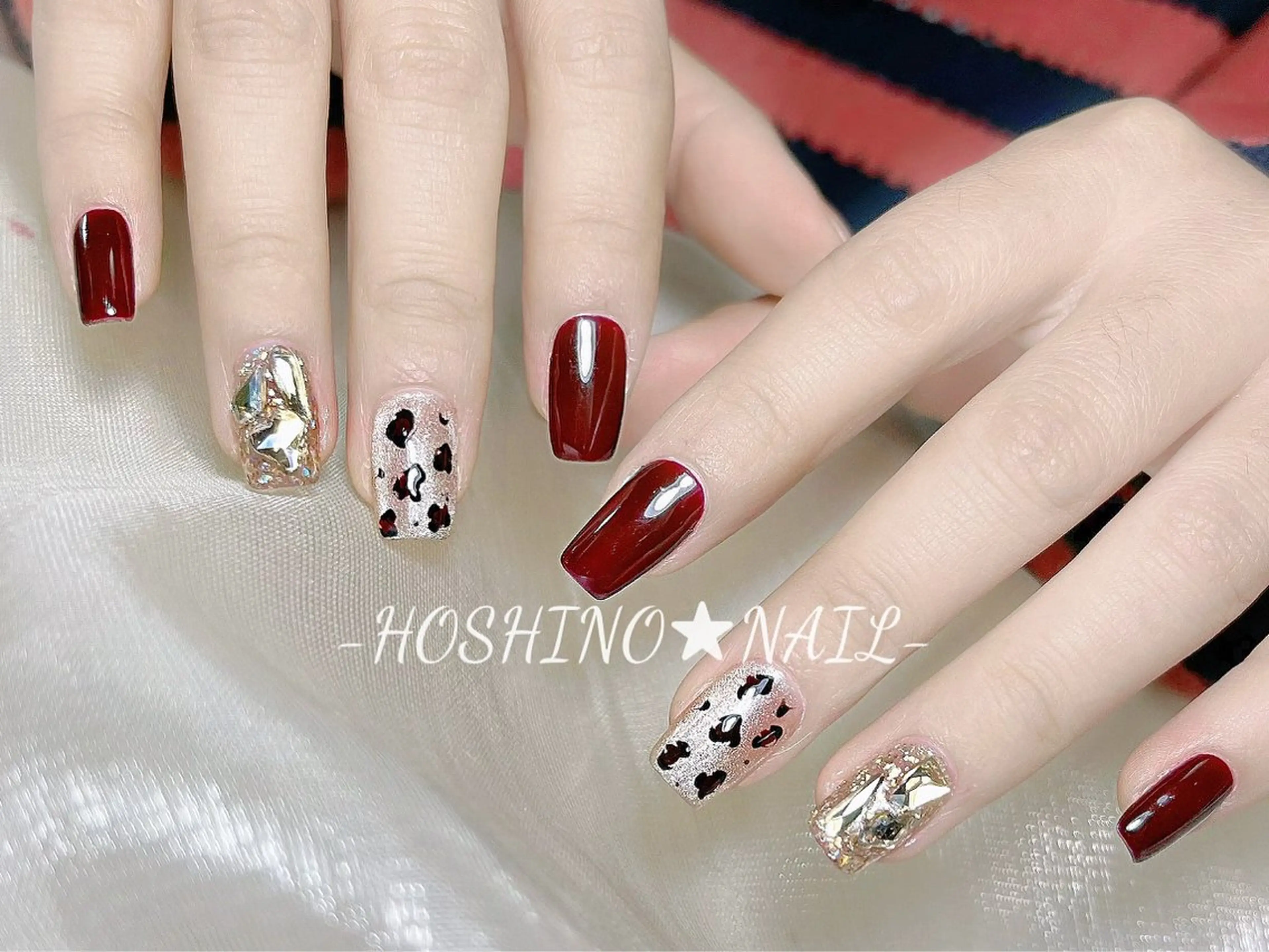 ネイル オーロラネイル チークネイル ドット フットネイル フレンチネイル ★HOSHINO NAIL★新宿店のネイルデザイン