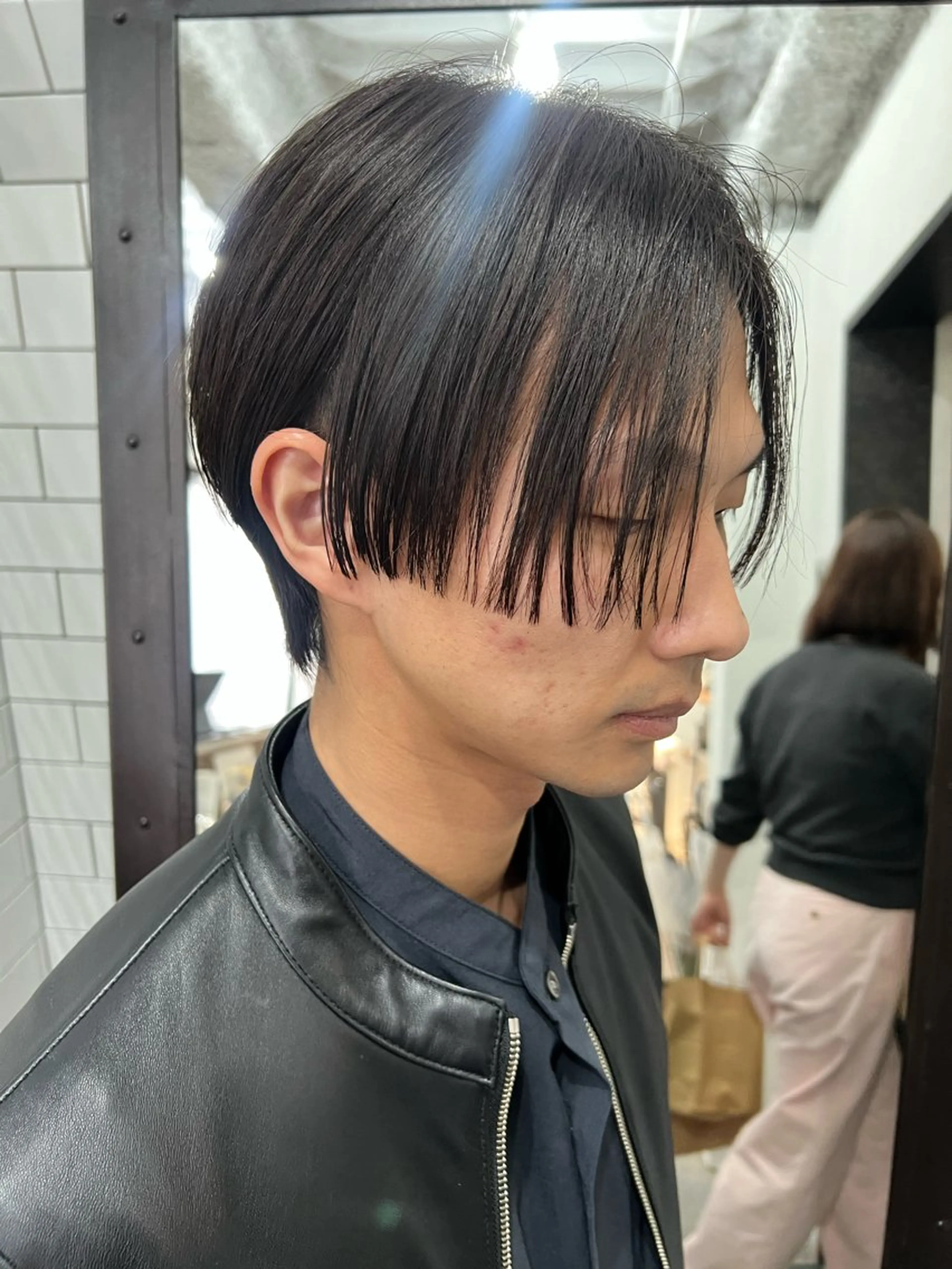 ショート 紙屋町ショート /ボブ　パーマ河内蓮のヘアスタイル