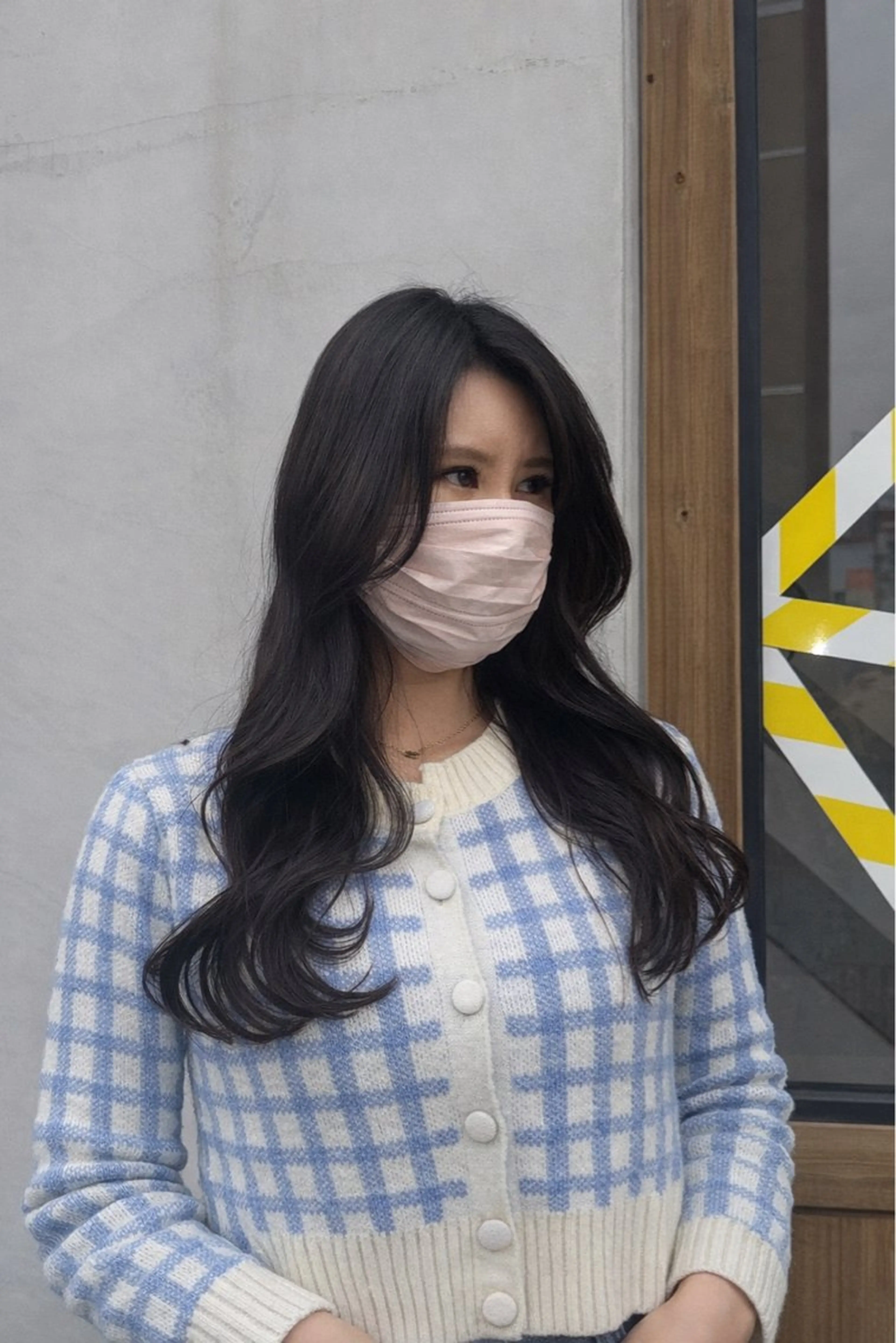 ロング 韓国風ヘア ロング 透明感カラー/似合 わせカットみく🩶のヘアスタイル