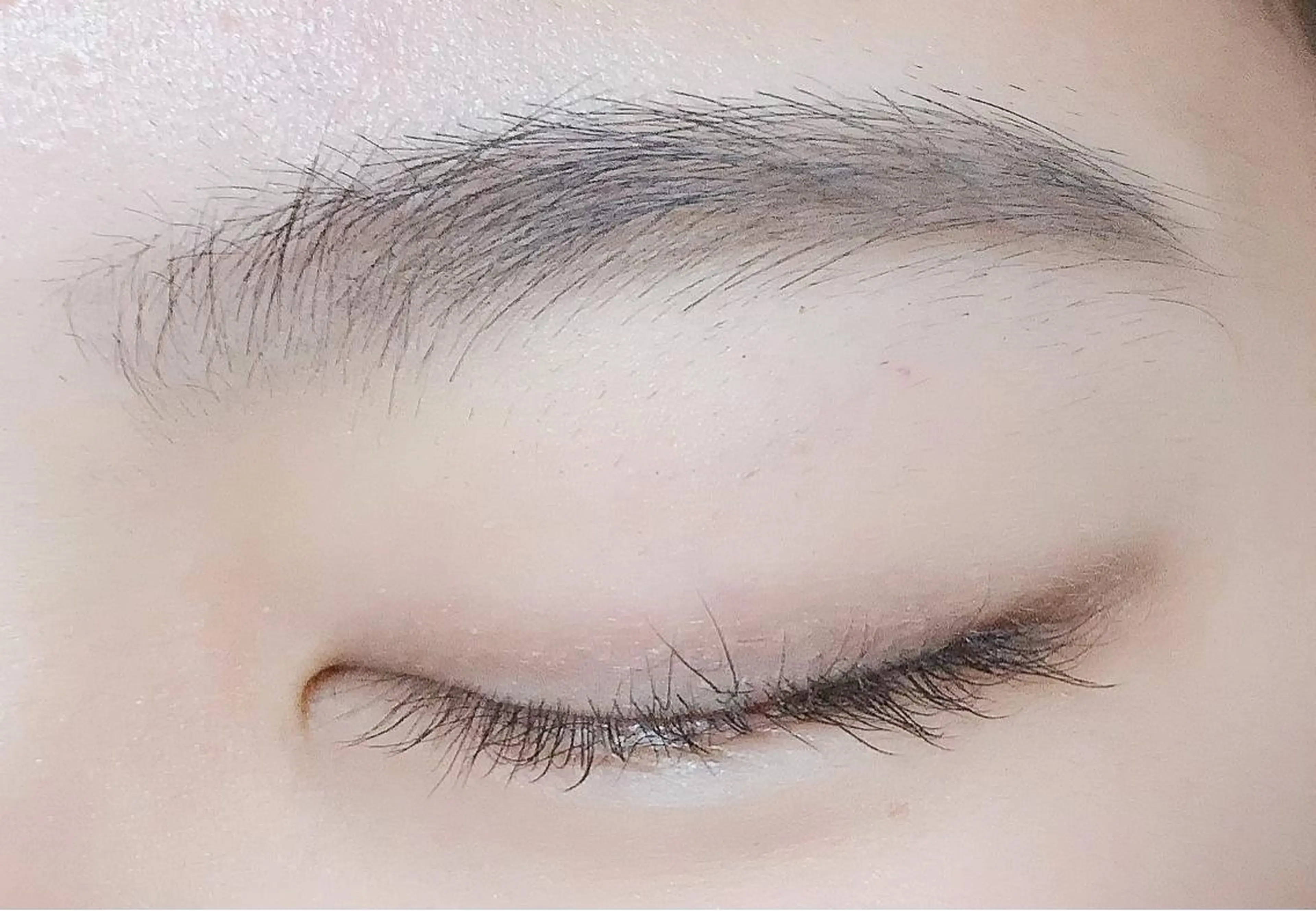 上ラッシュリフト(まつげパーマ)＋眉ワックスの写真