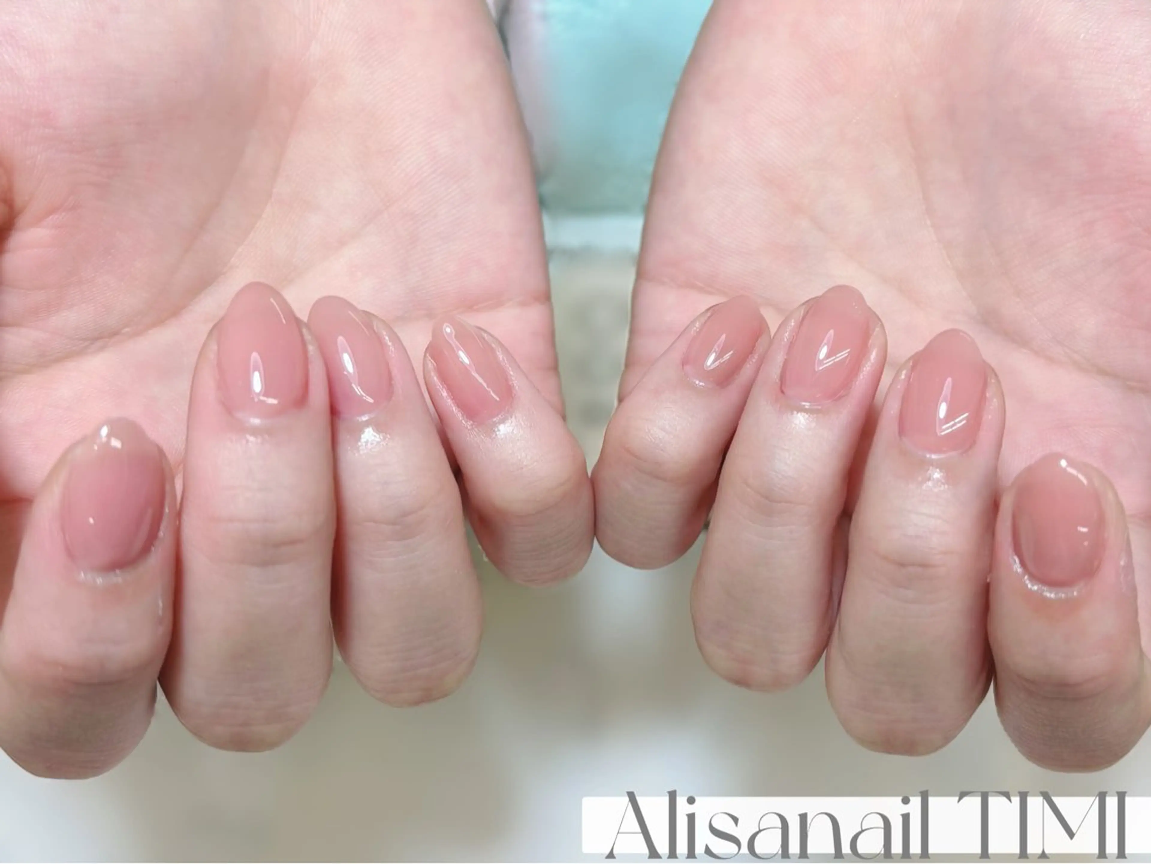 ネイル ワンカラーネイル ハンドネイル Alisa nail Timiのネイルデザイン