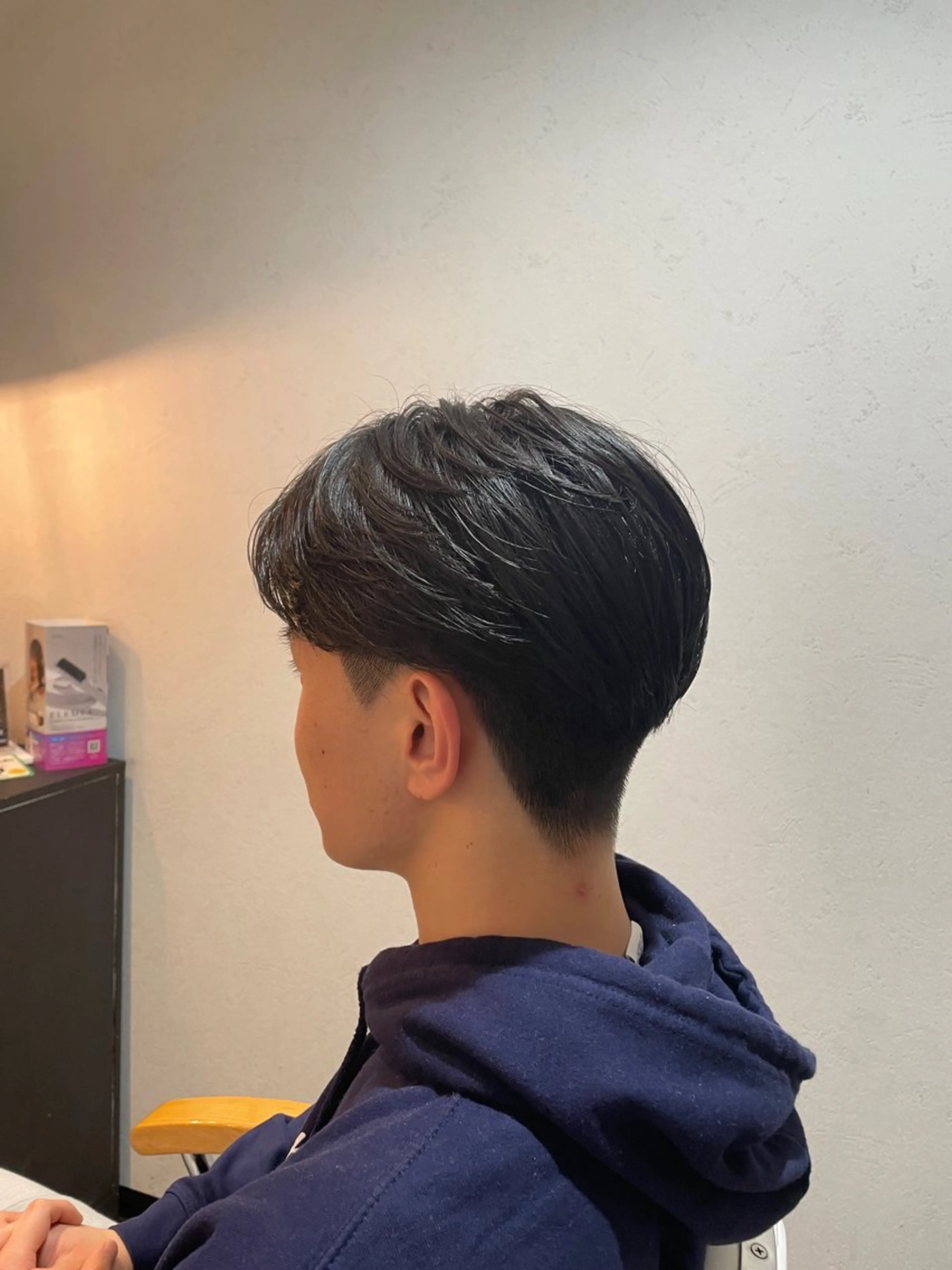 ショート メンズ メンズパーマ カット Artice  HOMME所属・森本 修吏のヘアスタイル