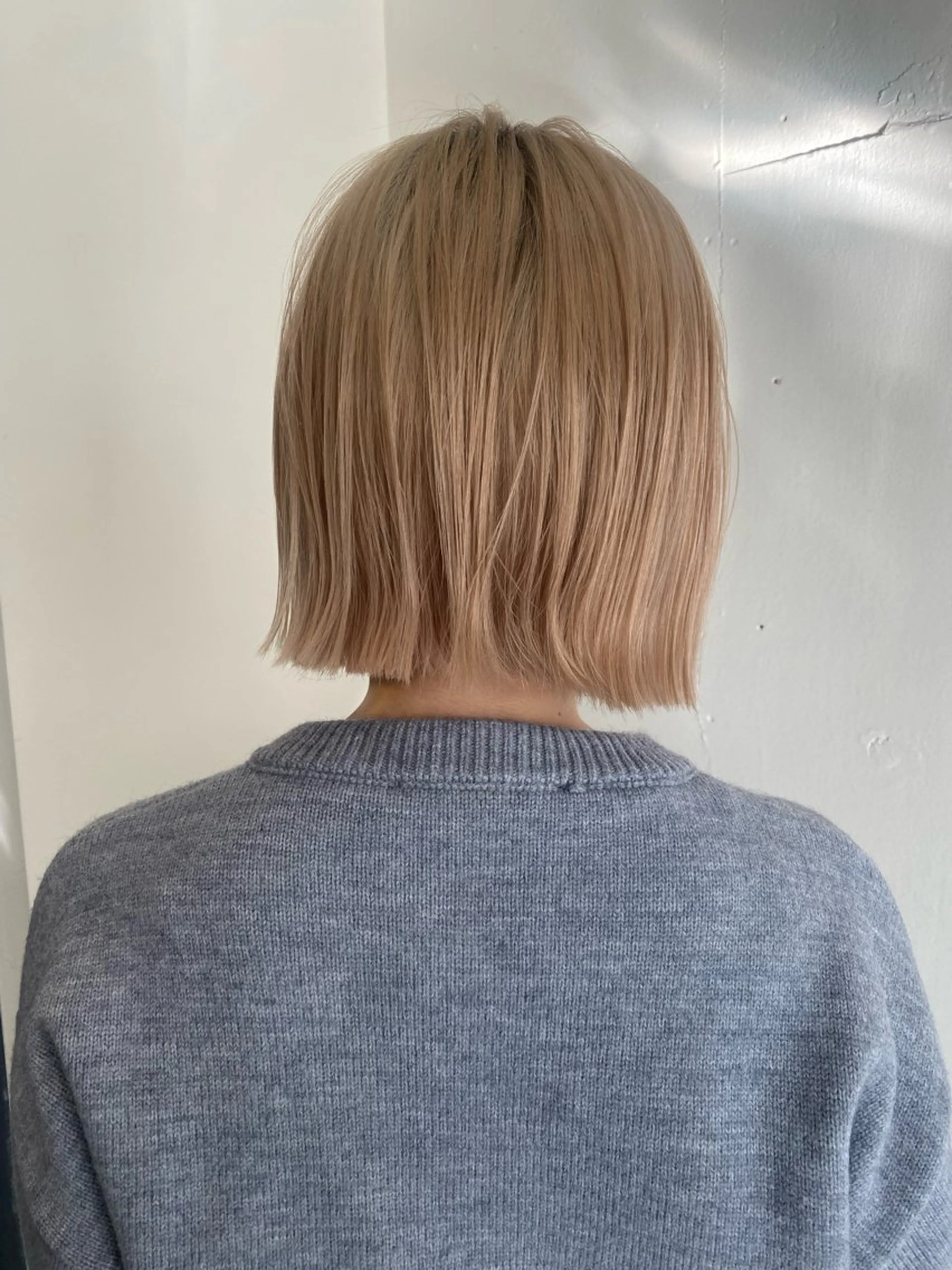 ミディアム カラー ブリーチ ケアブリーチ côte所属・【期間限定】 ショート特化/表参道のヘアスタイル