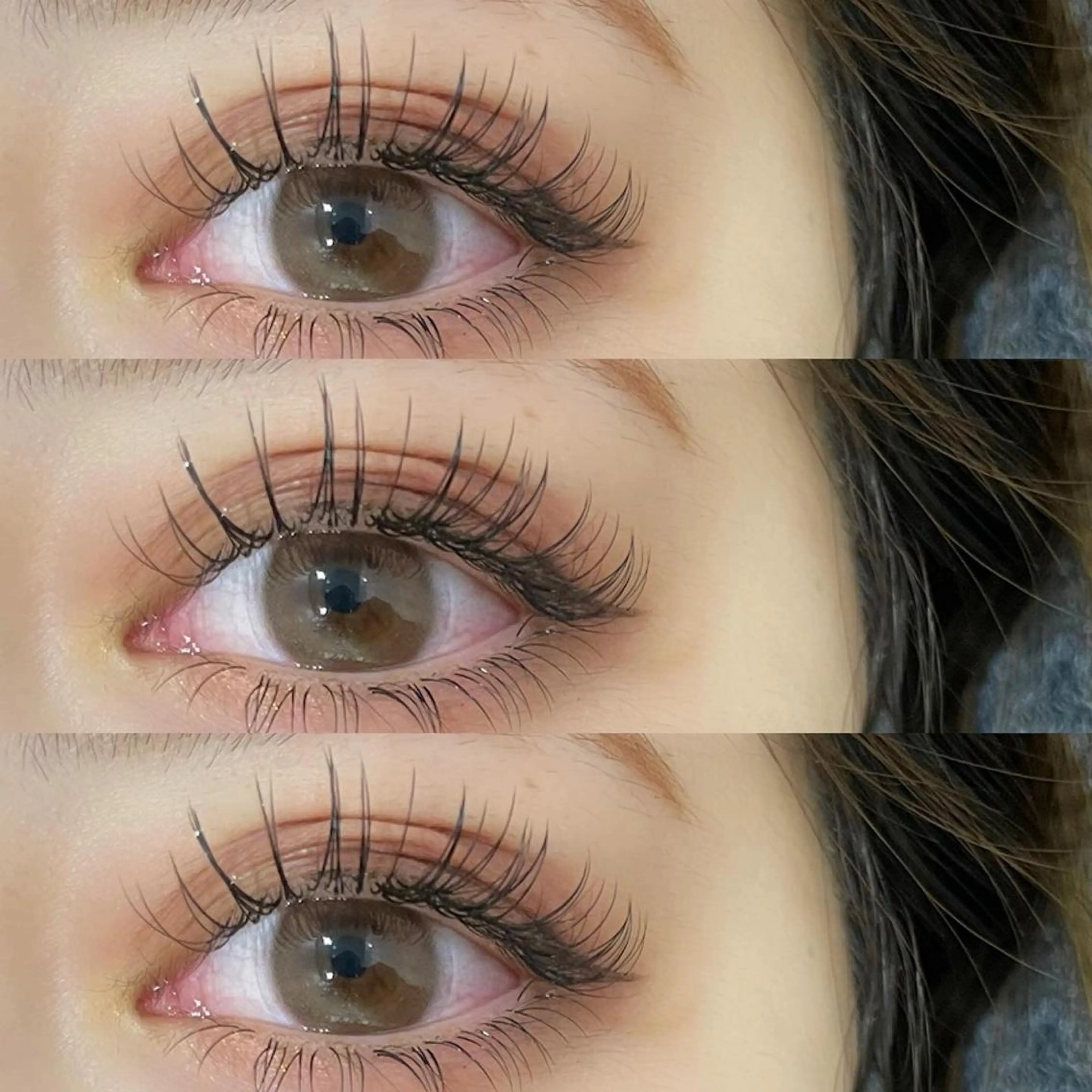 マツエク・マツパ アイブロウ 束感まつ毛 フラットラッシュ マツエク Le Riad 水野のマツエク・マツパデザイン