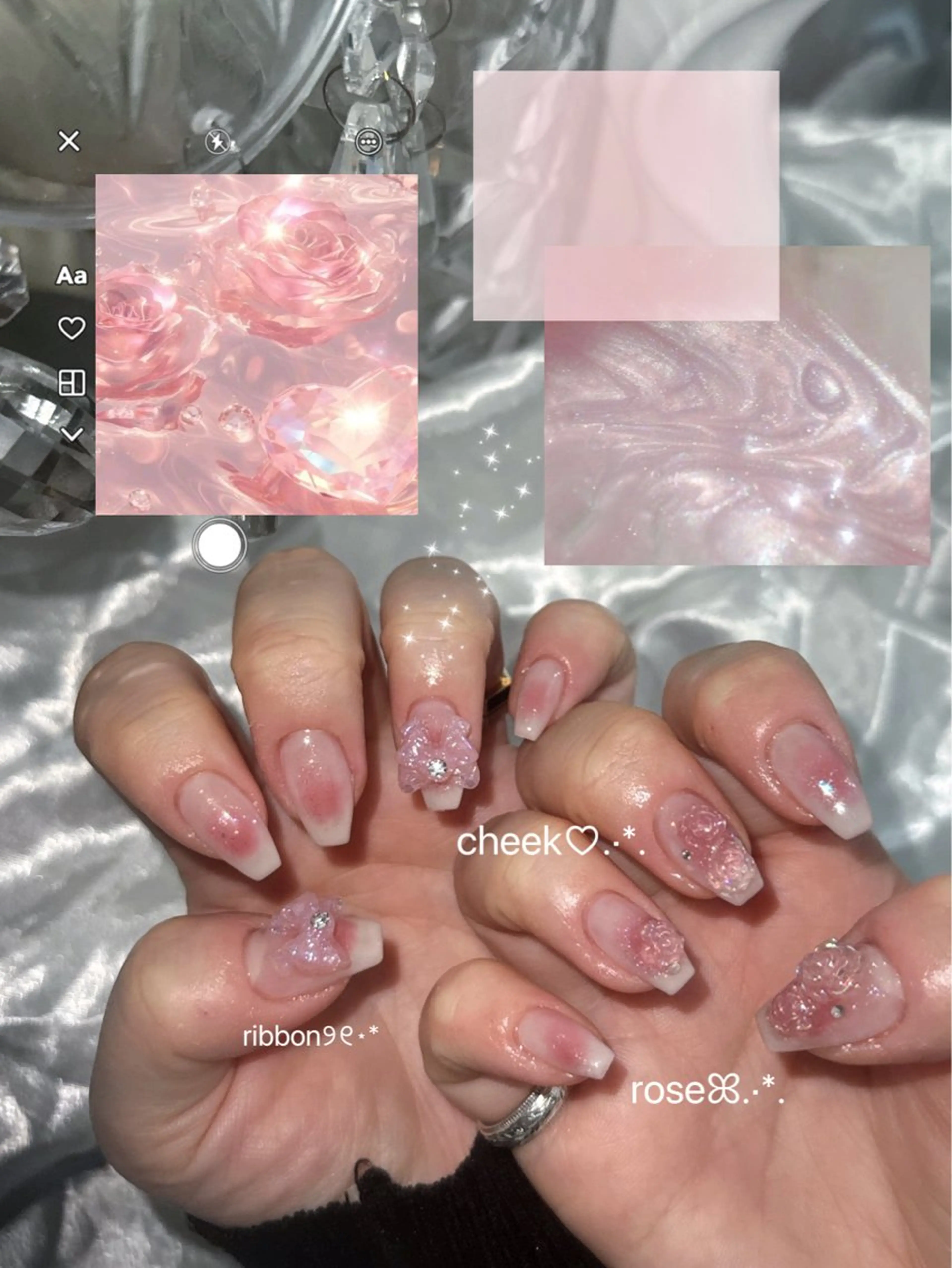 ネイル ハンドネイル ERINA ♥のネイルデザイン