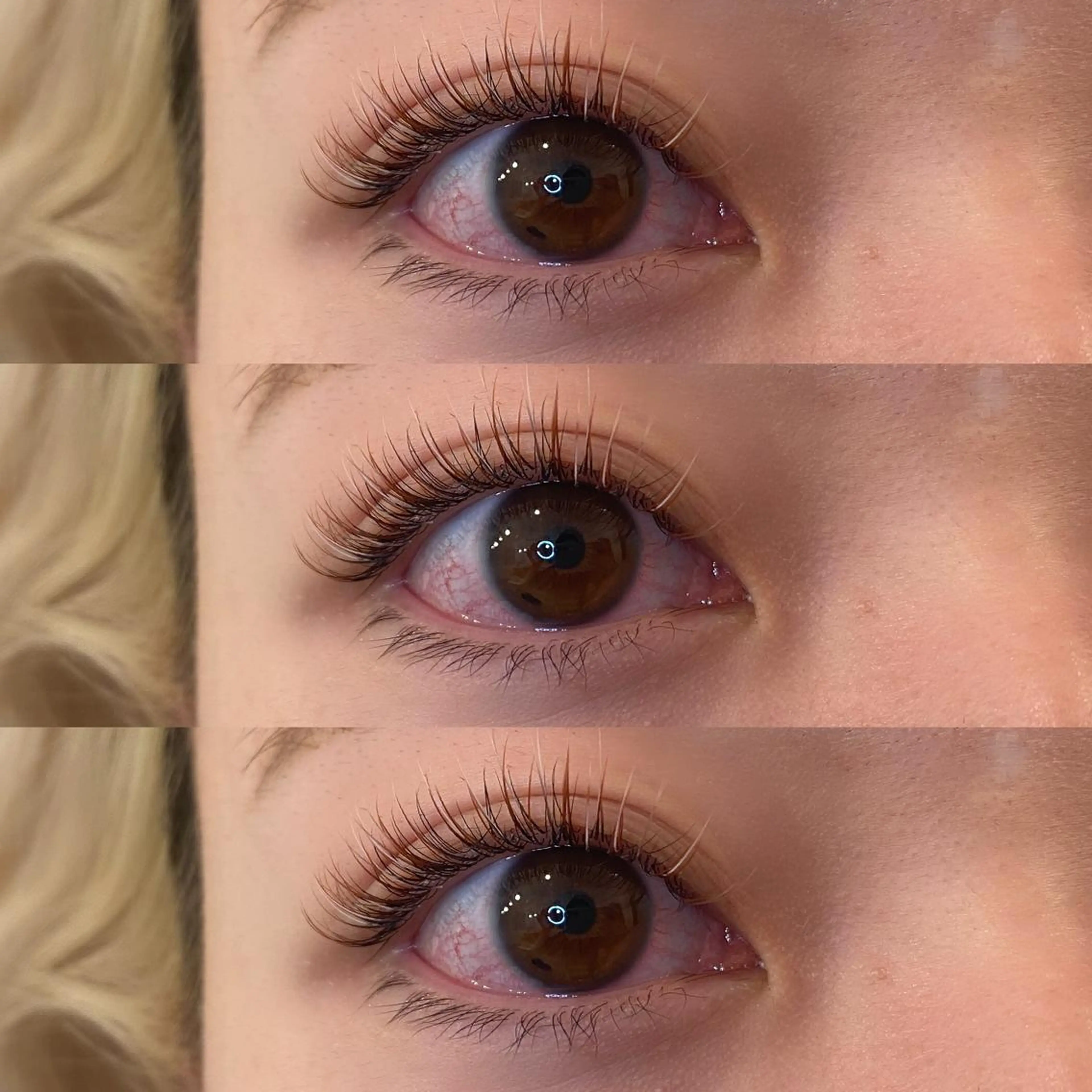 マツエク・マツパ カラーマツエク フラットラッシュ パリジェンヌラッシュリフト miin所属・MIZUHO .のマツエク・マツパデザイン