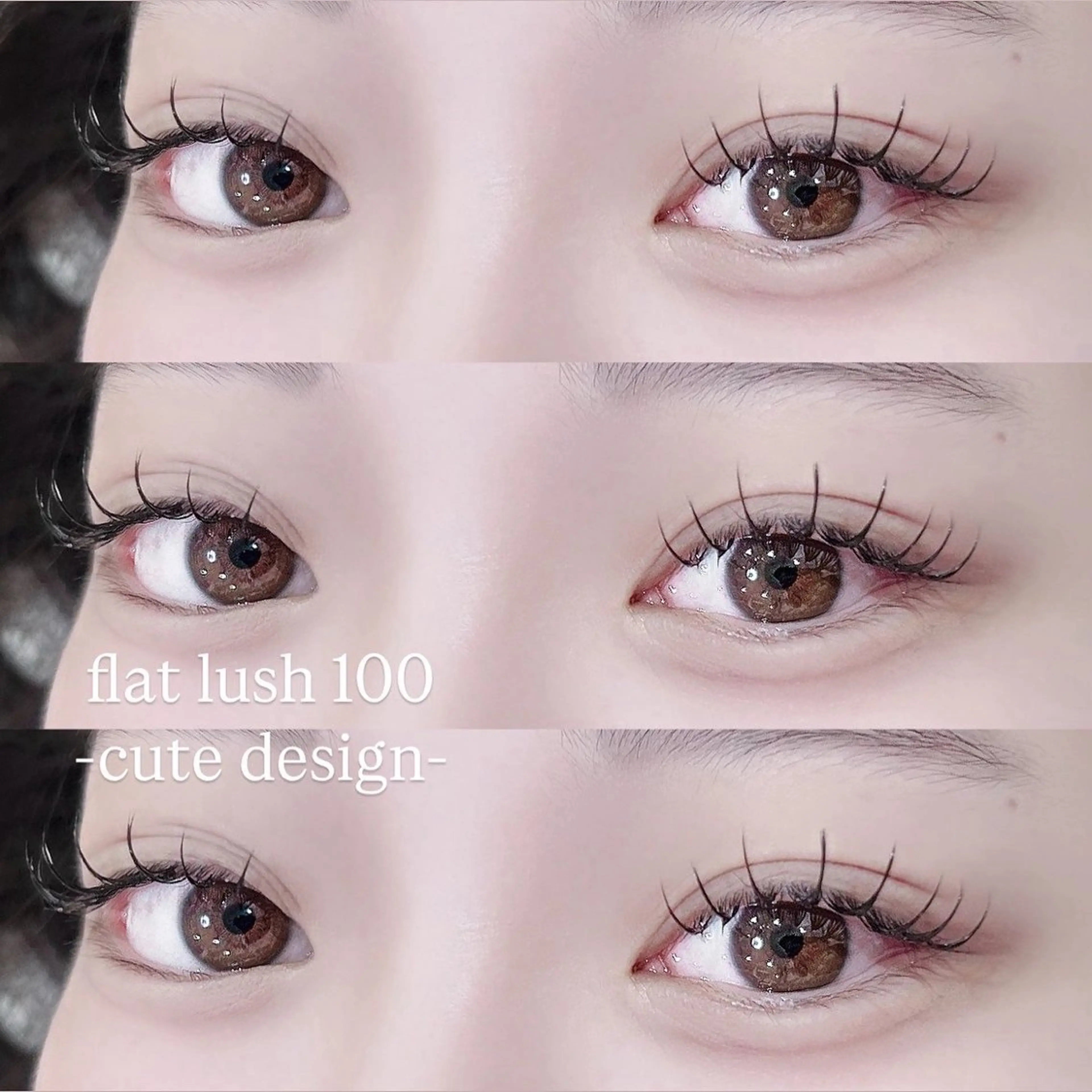 マツエク・マツパ バインドロック 束感まつ毛 フラットラッシュ 韓国風マツエク パリジェンヌラッシュリフト mizuki/束感 まつげ/似合わせ眉のマツエク・マツパデザイン